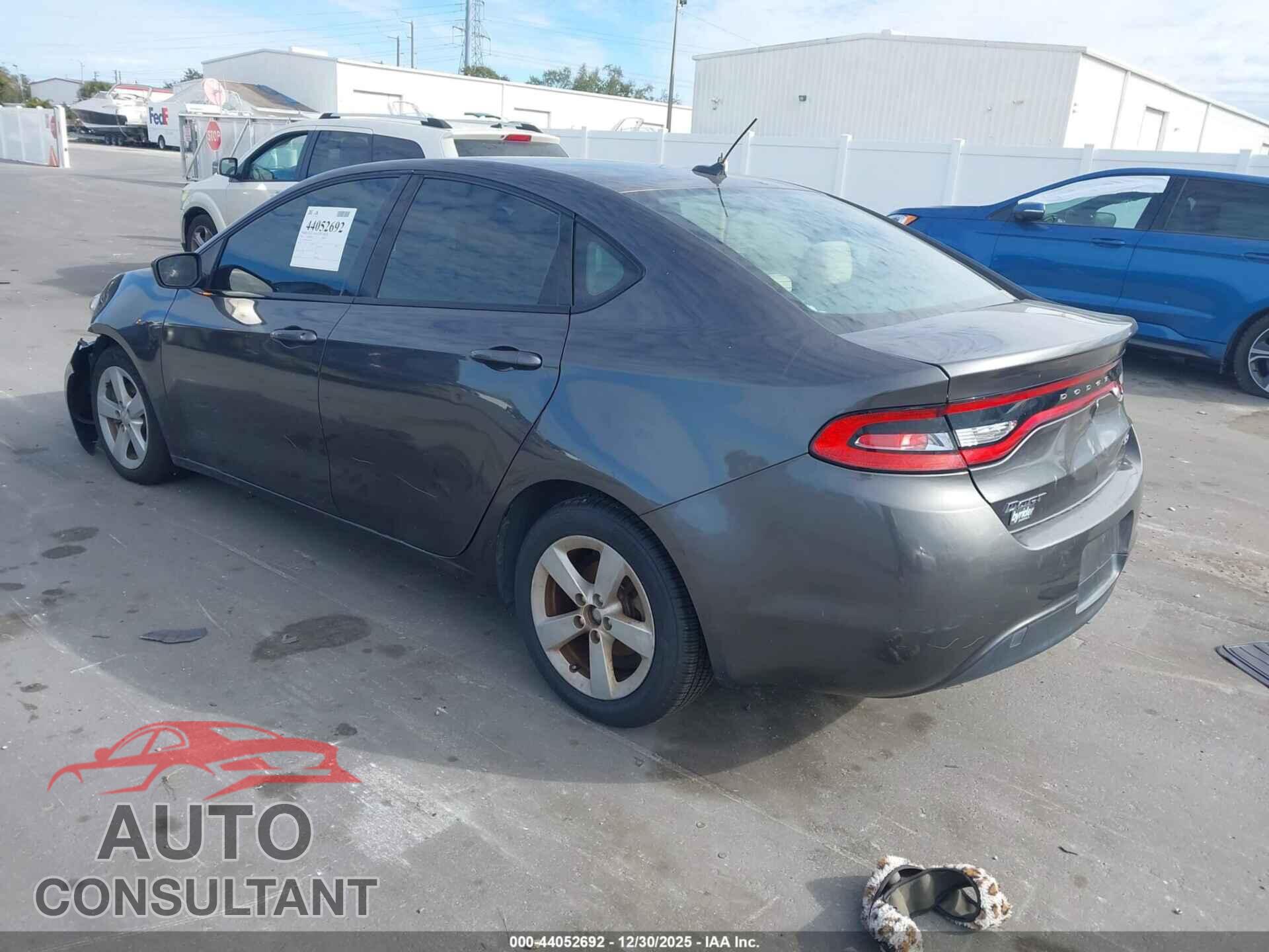 DODGE DART 2016 - 1C3CDFBB3GD563974