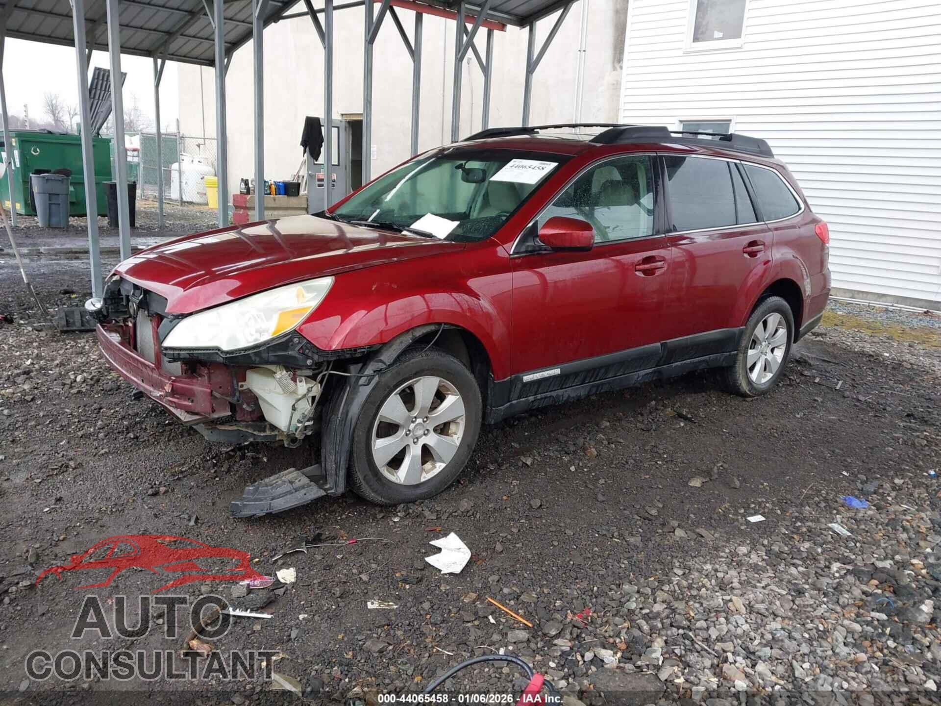 SUBARU OUTBACK 2011 - 4S4BRBKC2B3367321
