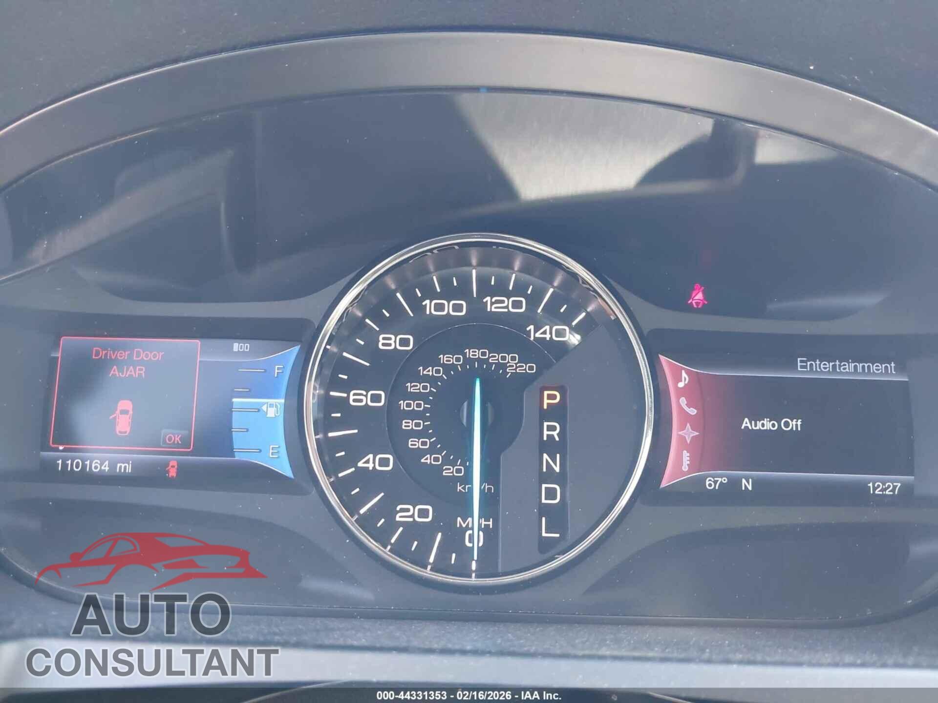 FORD EDGE 2013 - 2FMDK3K97DBA48104