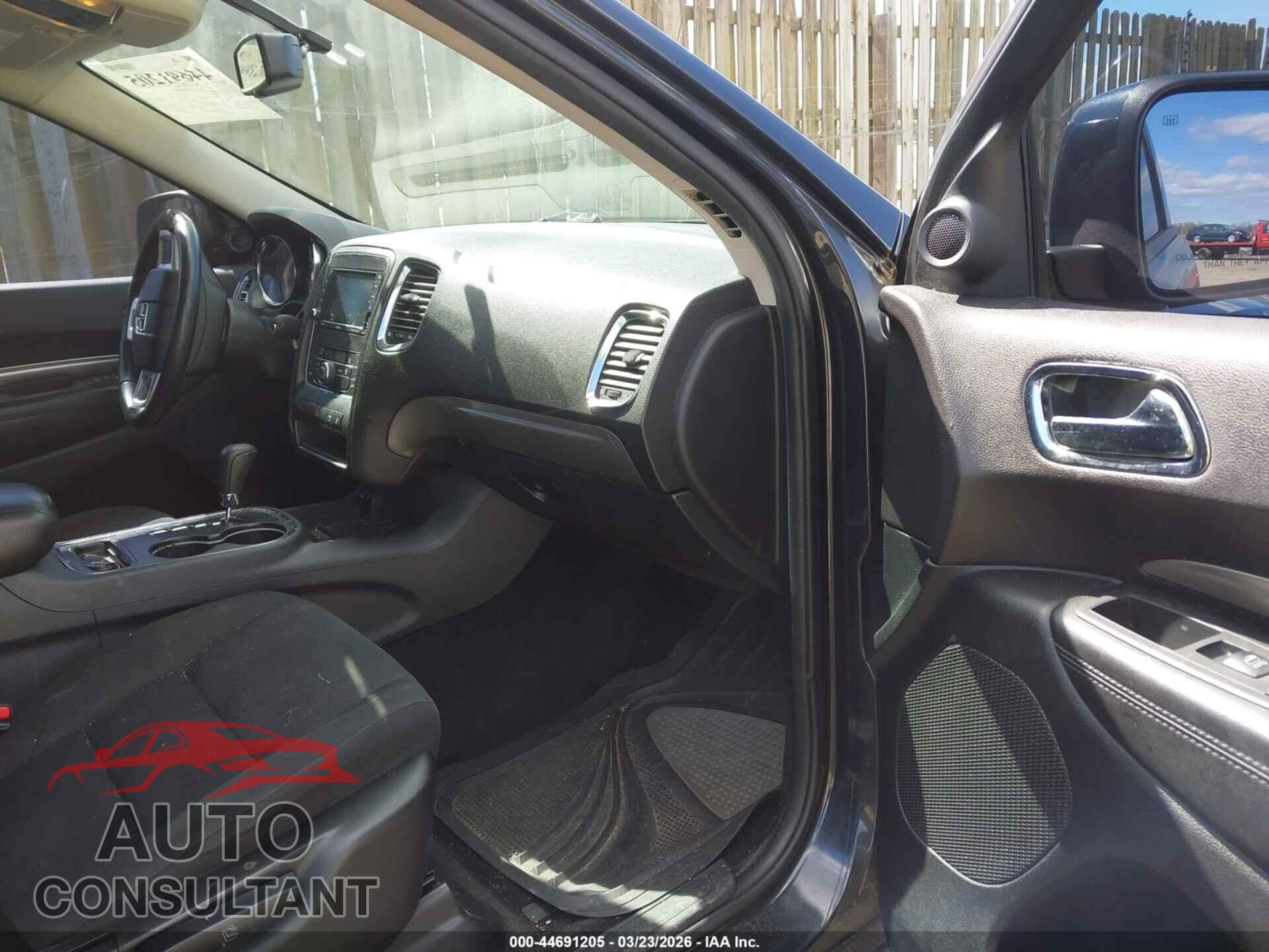 DODGE DURANGO 2013 - 1C4RDJAG3DC662284