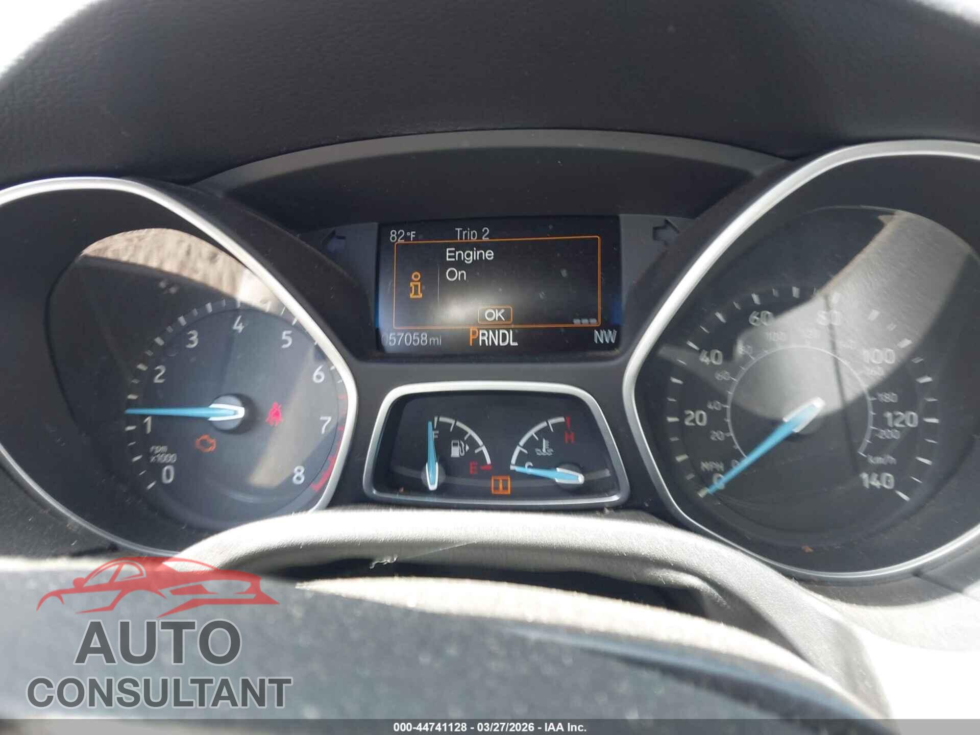 FORD FOCUS 2017 - 1FADP3F26HL263858
