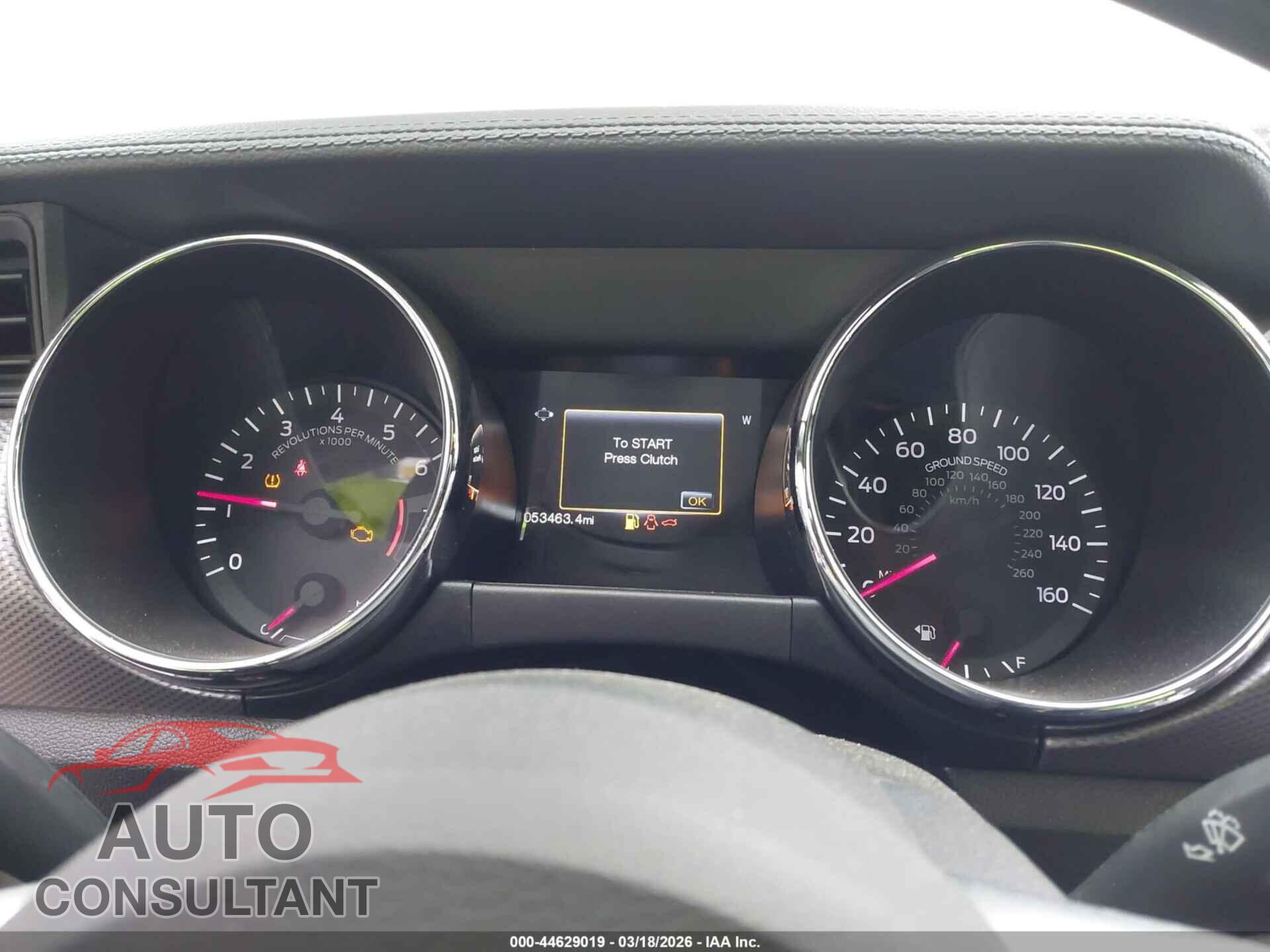 FORD MUSTANG 2017 - 1FA6P8CF2H5228400