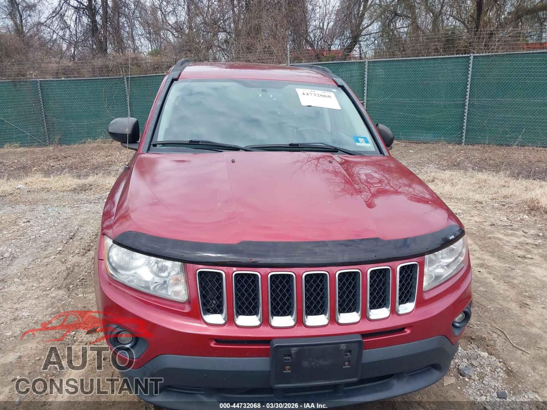 JEEP COMPASS 2012 - 1C4NJDEB2CD563584