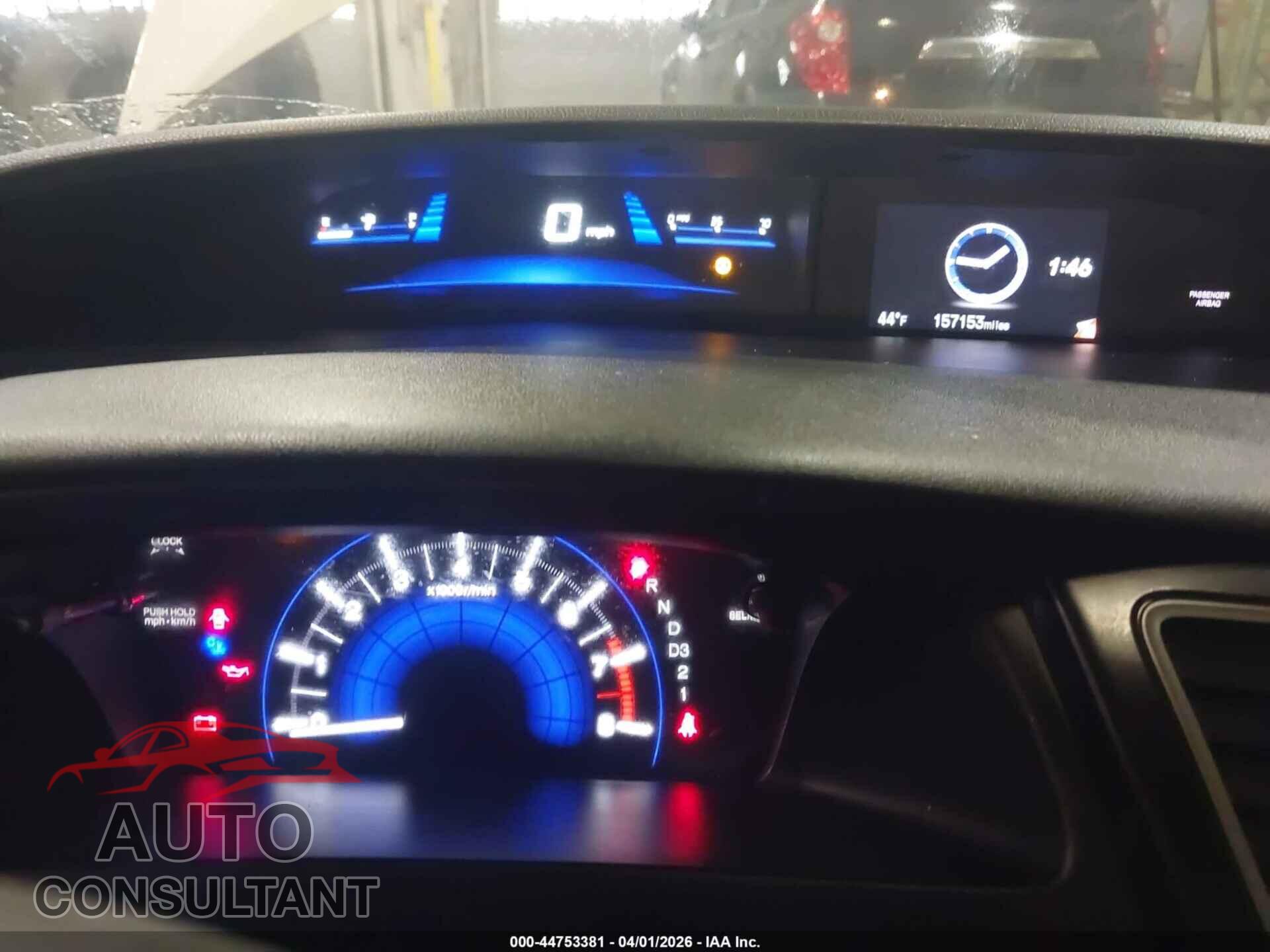 HONDA CIVIC 2013 - 19XFB2F89DE087262