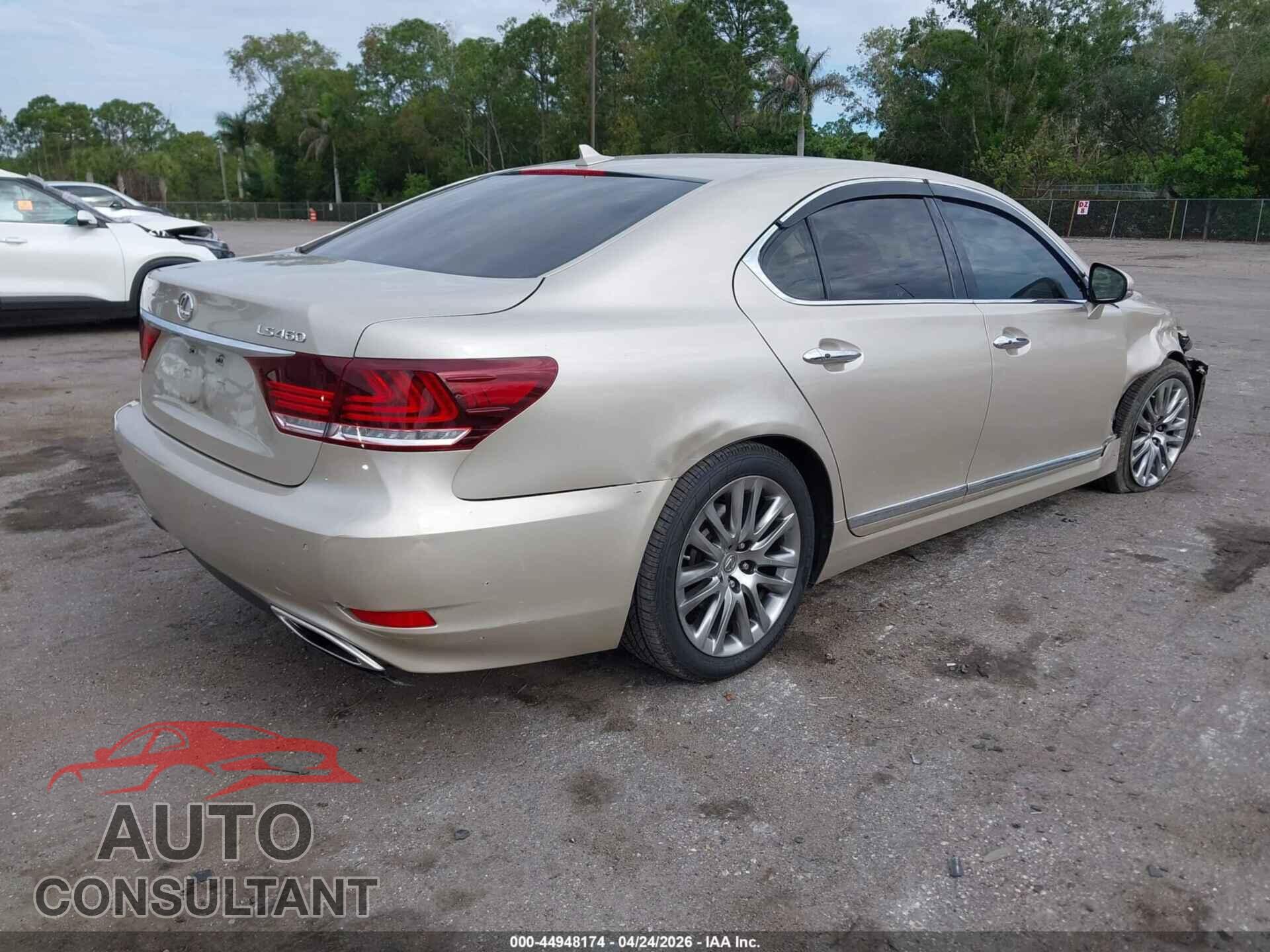 LEXUS LS 460 2013 - JTHBL5EF8D5121957
