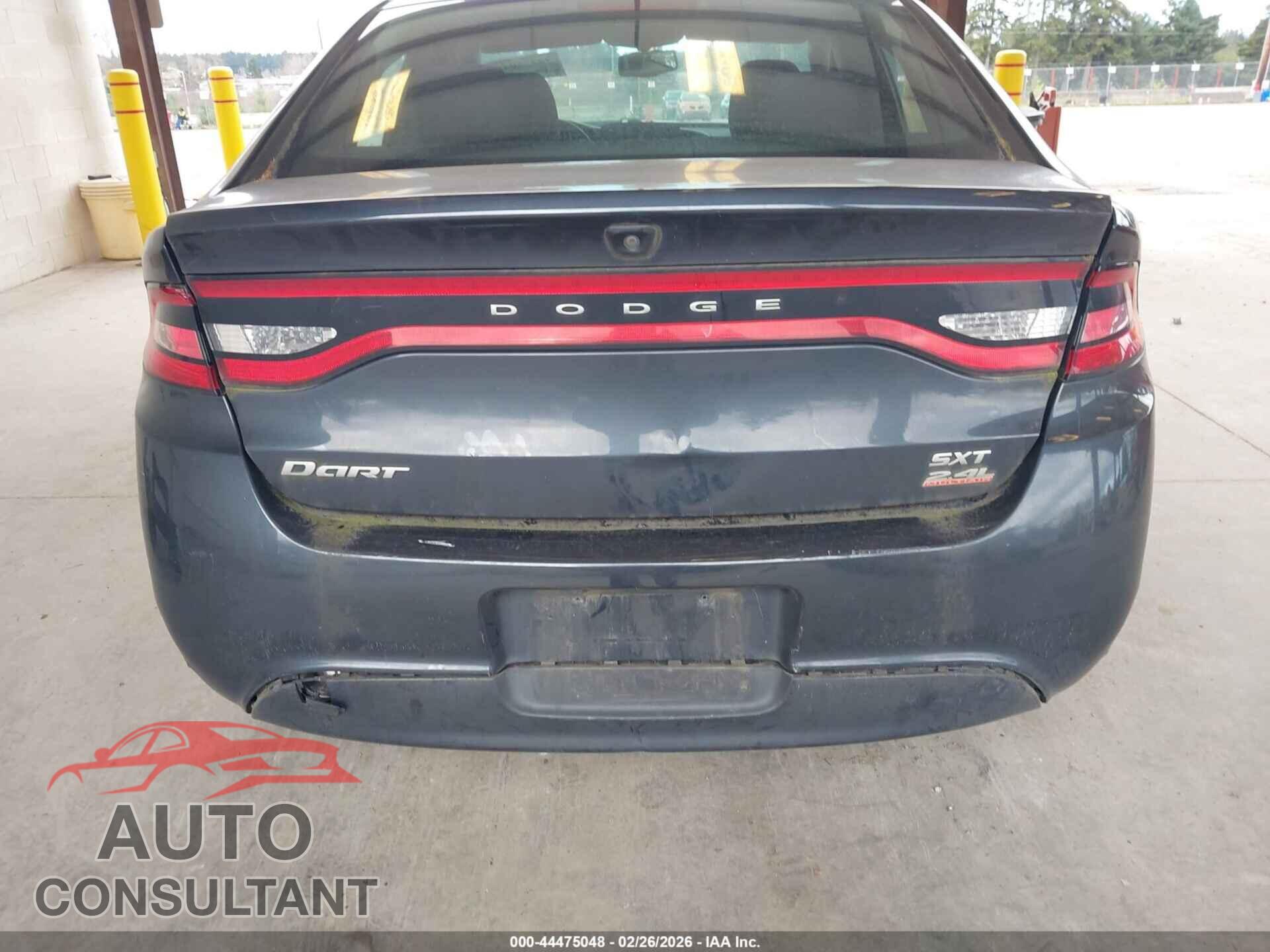 DODGE DART 2014 - 1C3CDFBB6ED708762