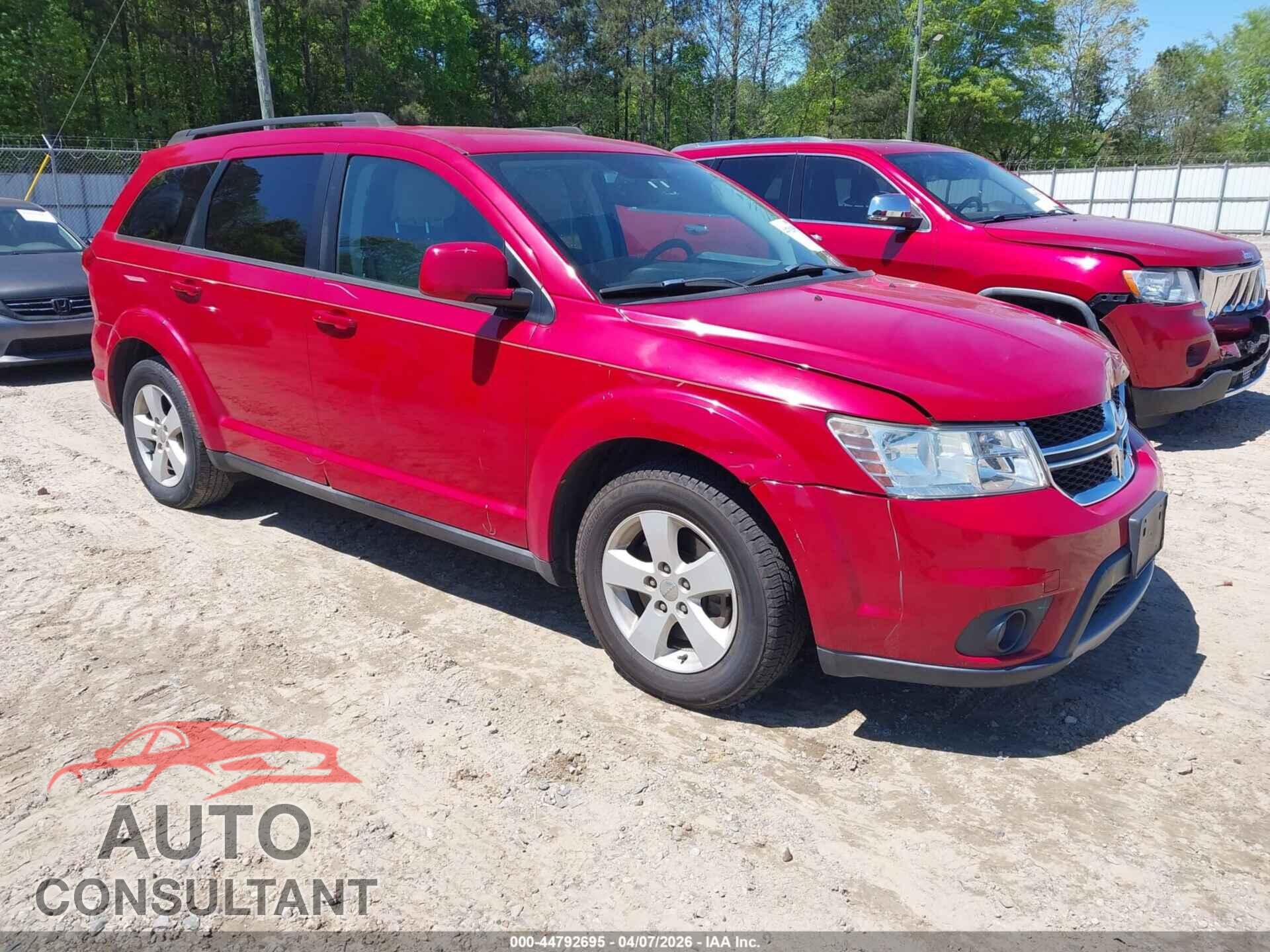 DODGE JOURNEY 2012 - 3C4PDCBB7CT355841