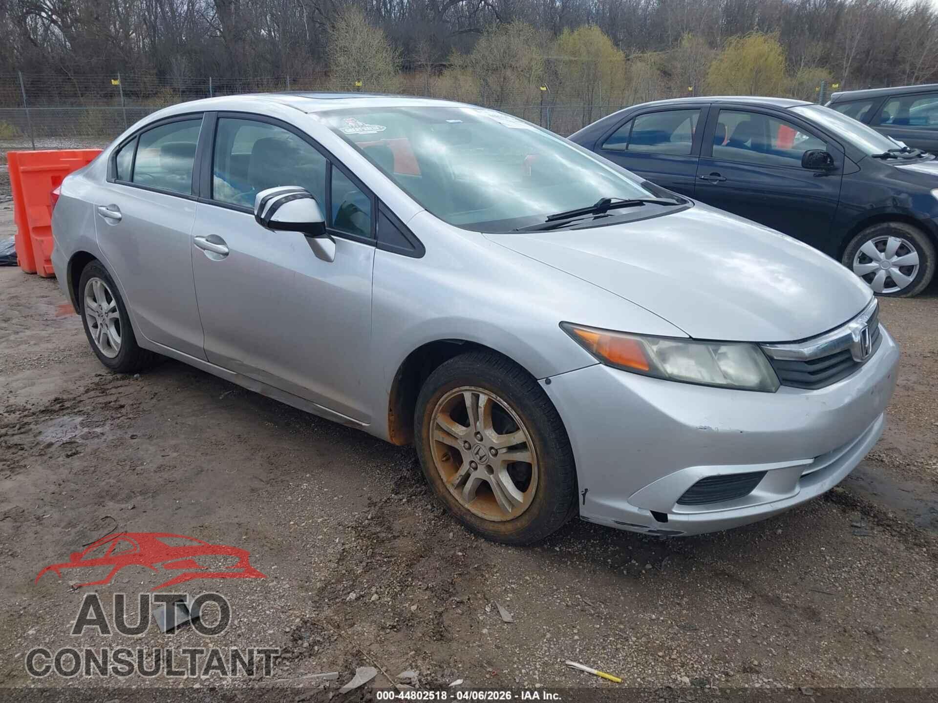 HONDA CIVIC 2012 - 2HGFB2F99CH531723