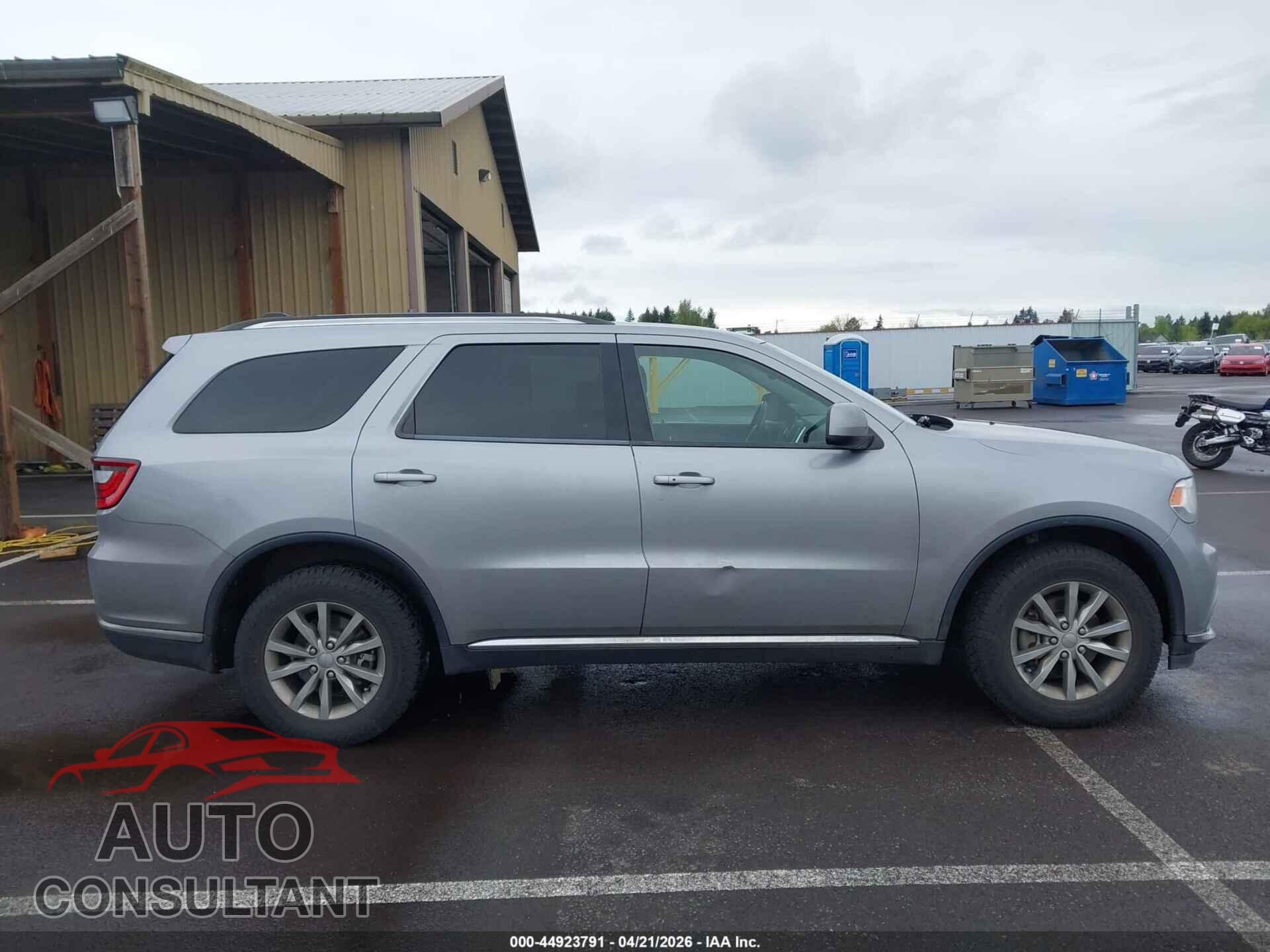 DODGE DURANGO 2017 - 1C4RDJAG2HC748756