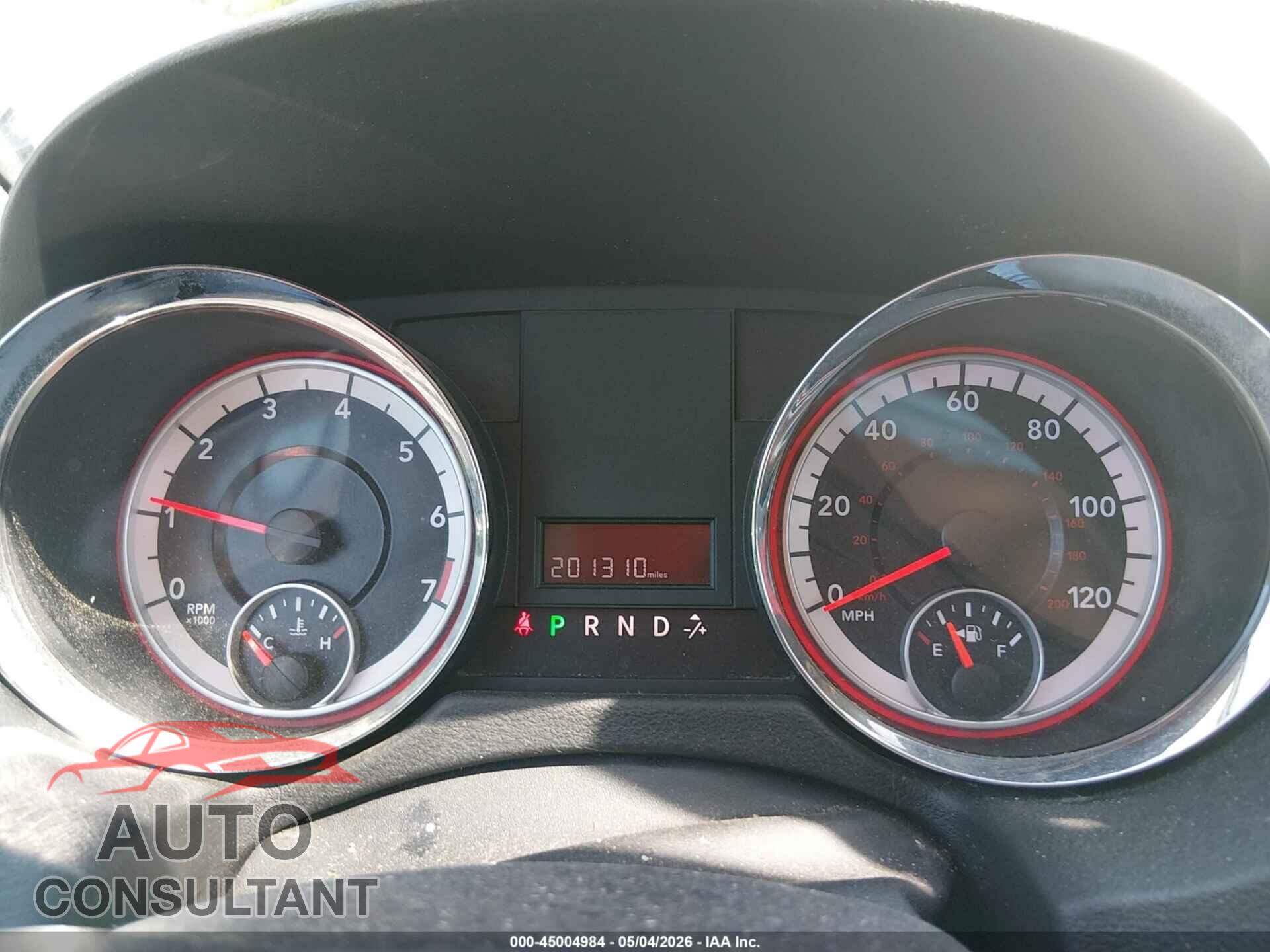 DODGE GRAND CARAVAN 2012 - 2C4RDGCG8CR268611