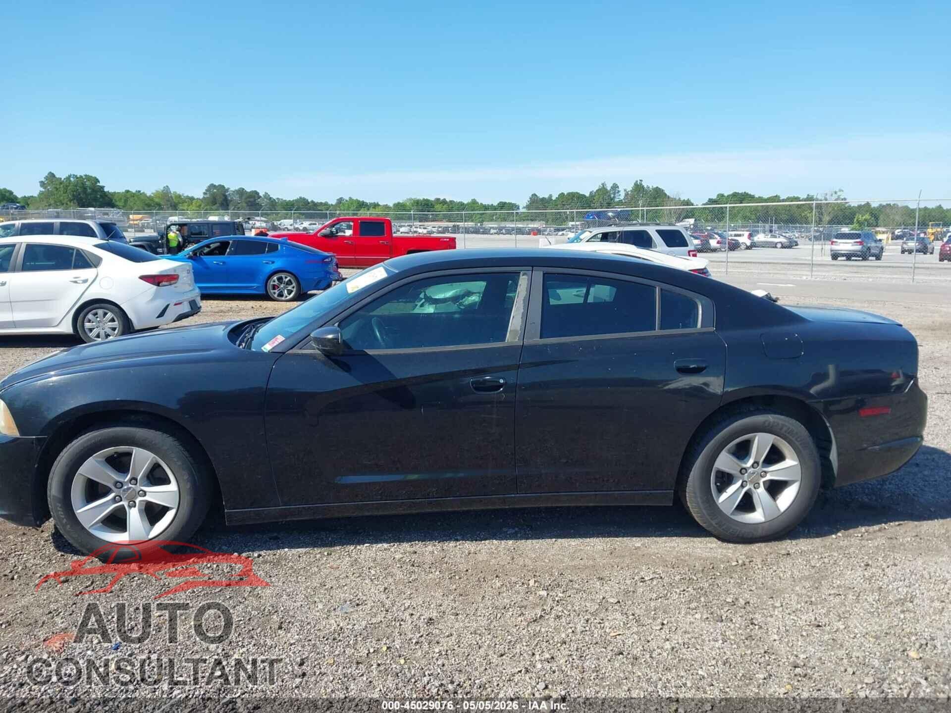 DODGE CHARGER 2012 - 2C3CDXBG8CH108889
