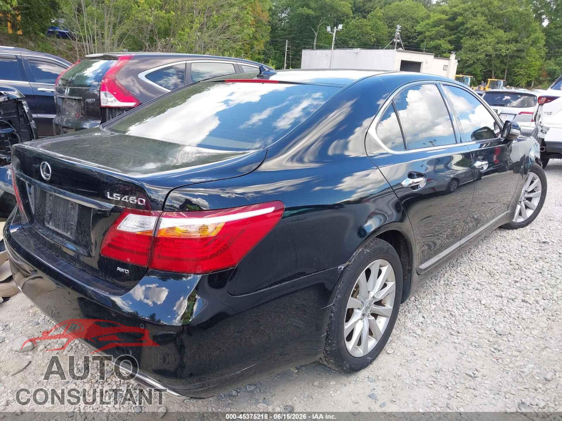 LEXUS LS 460 2011 - JTHCL5EF5B5010199