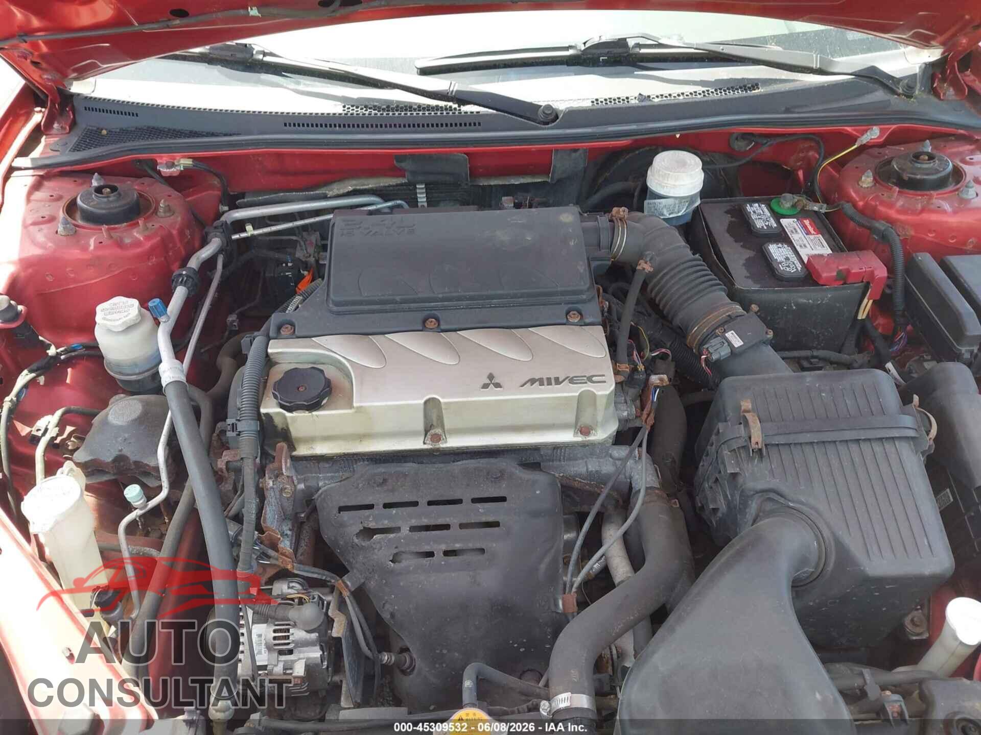 MITSUBISHI ECLIPSE 2009 - 4A3AK24F59E021853