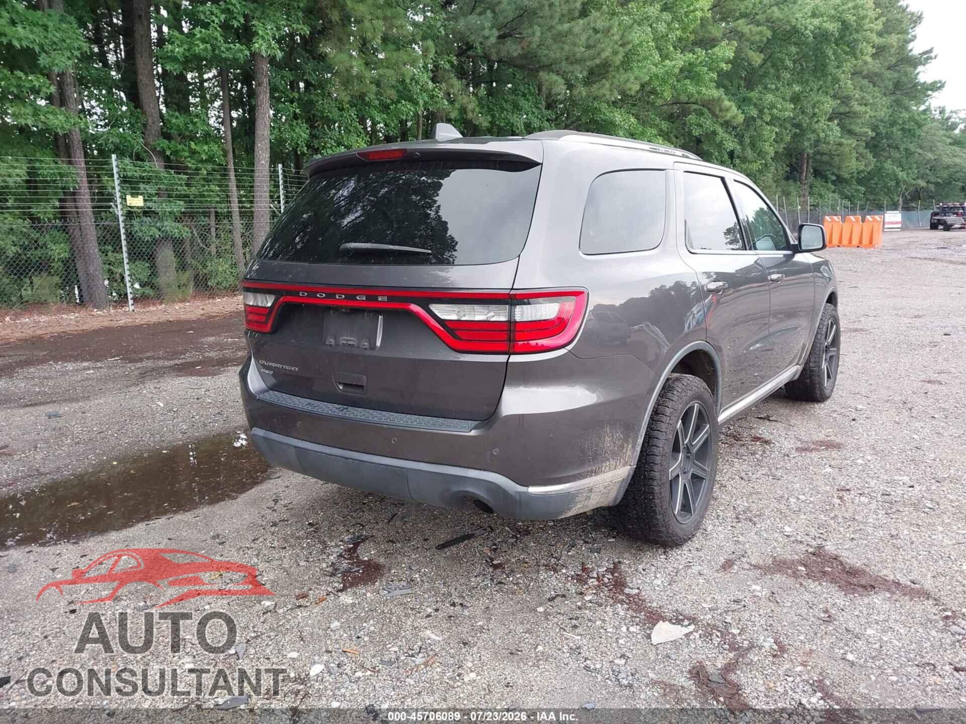 DODGE DURANGO 2017 - 1C4RDJAG2HC883686