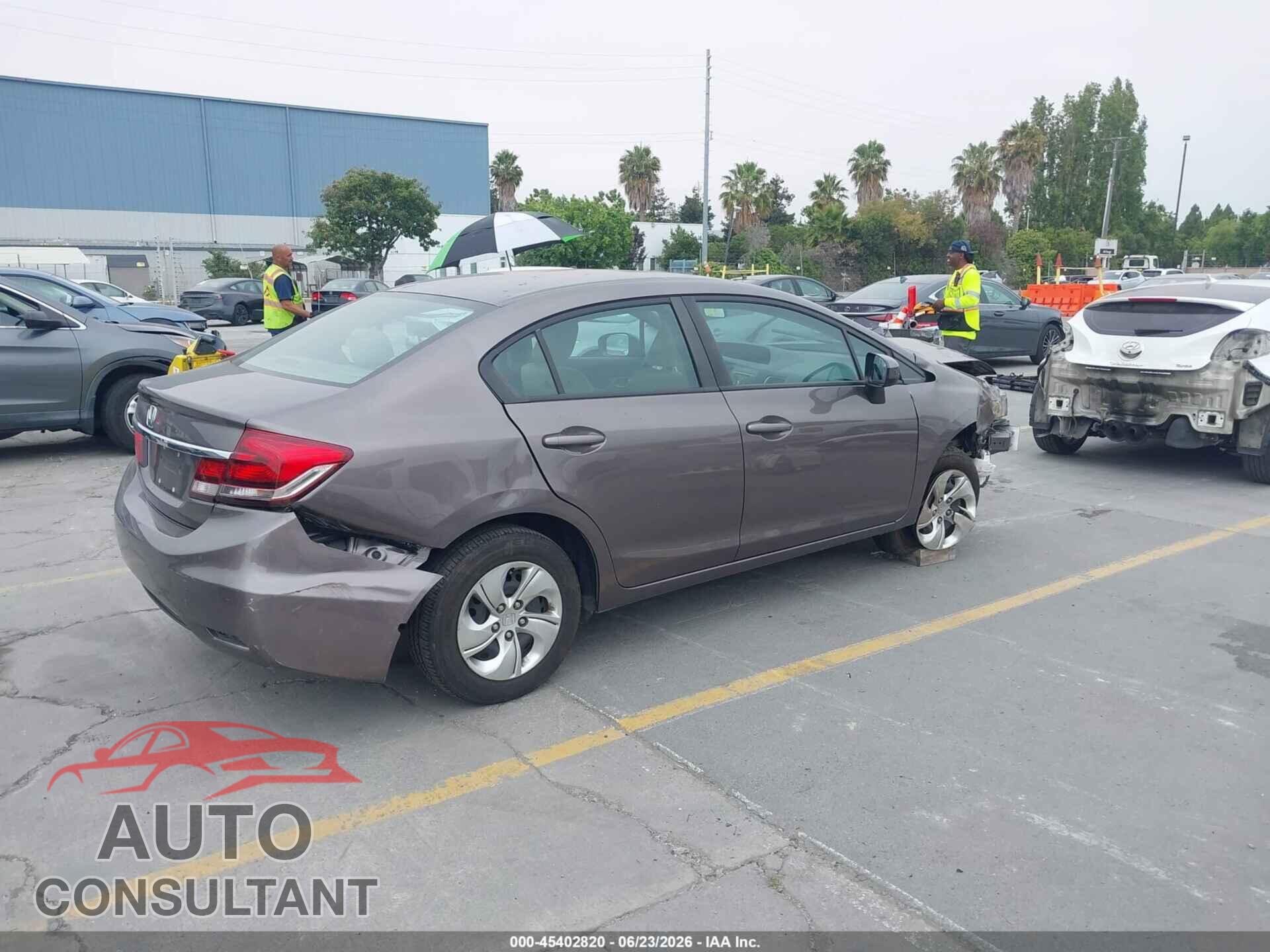 HONDA CIVIC 2015 - 19XFB2F50FE267321