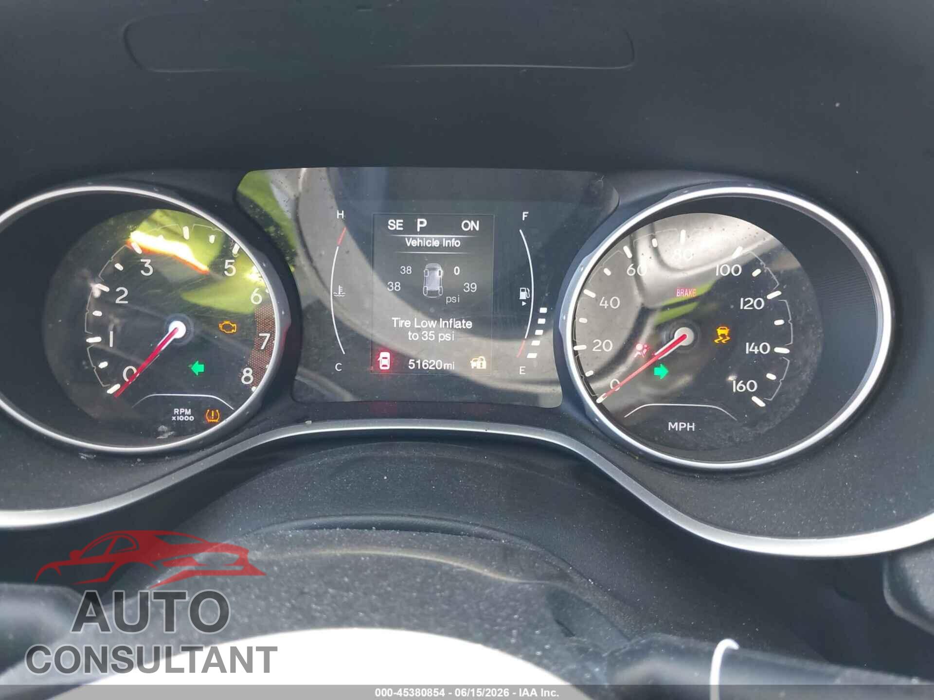 JEEP COMPASS 2020 - 3C4NJDBB9LT139611