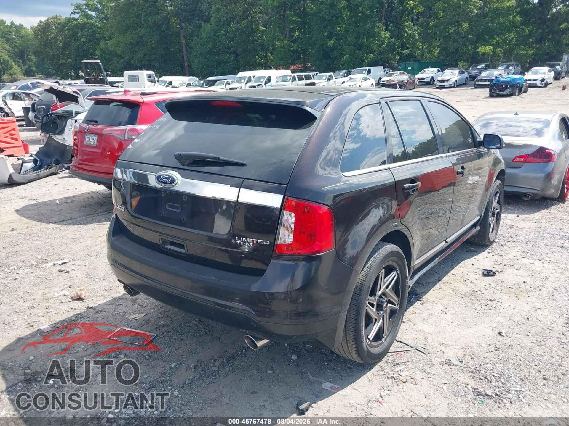 FORD EDGE 2013 - 2FMDK3KC8DBB50832