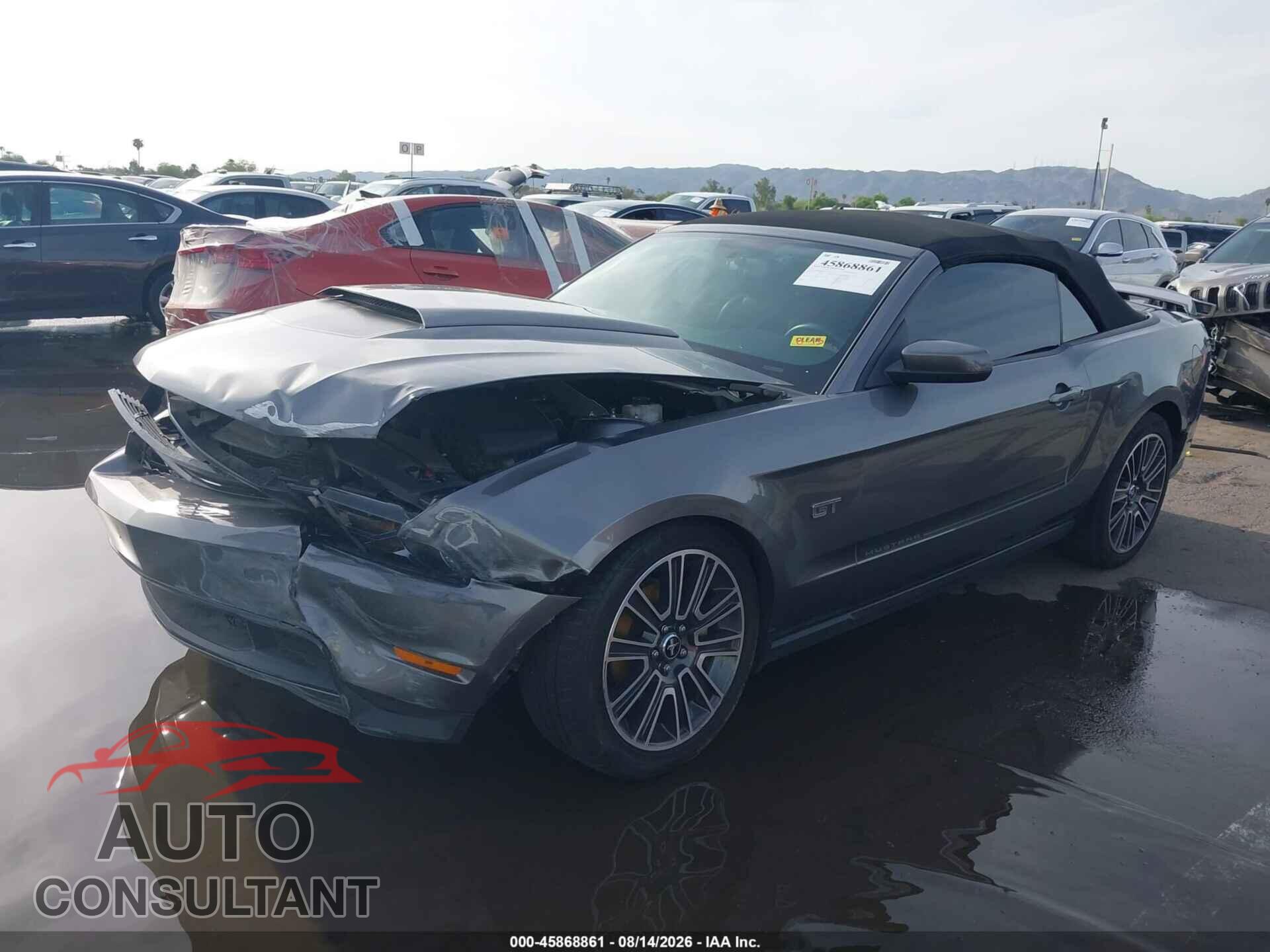 FORD MUSTANG 2010 - 1ZVBP8FH0A5119829