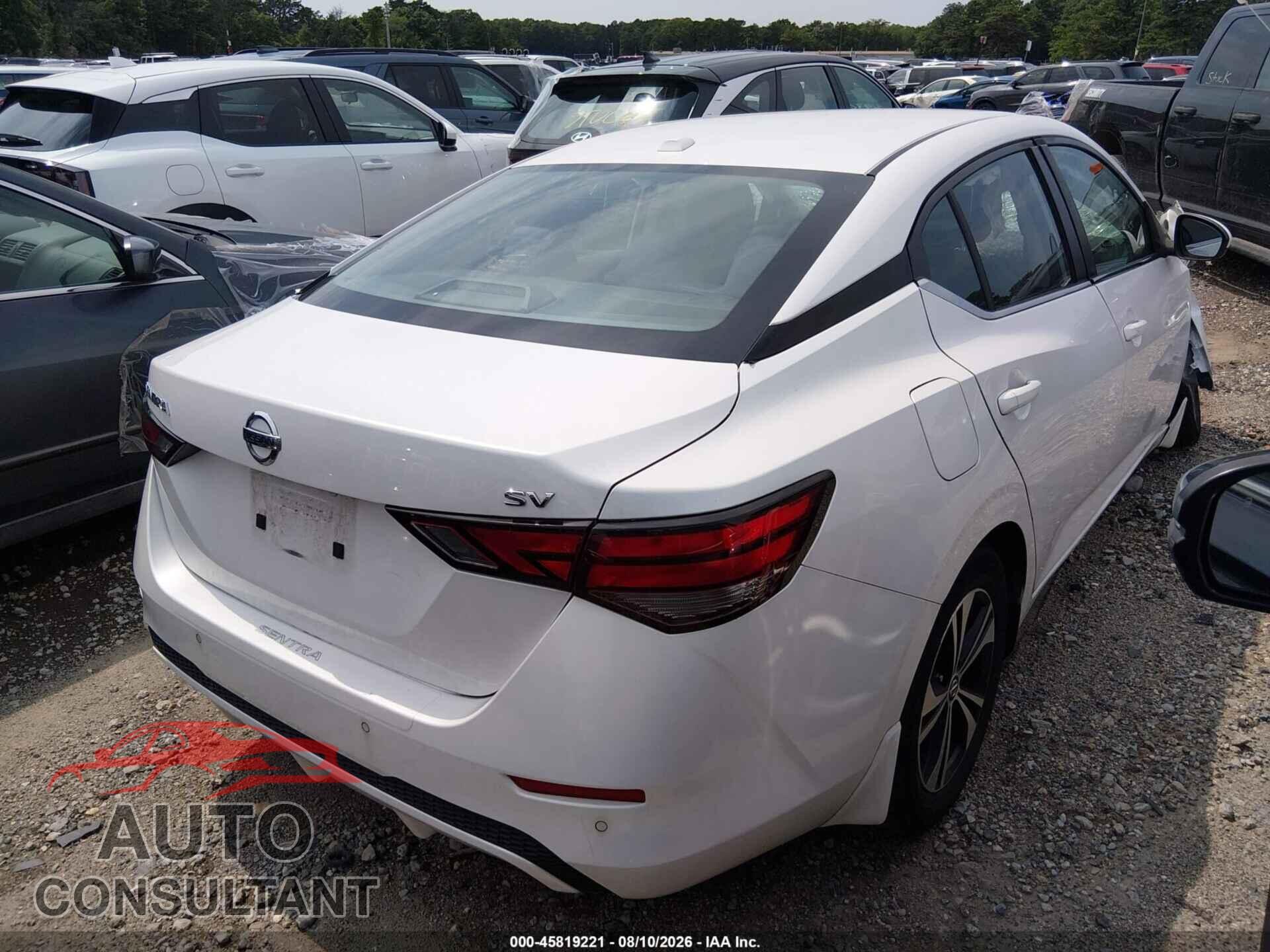 NISSAN SENTRA 2021 - 3N1AB8CV6MY297231