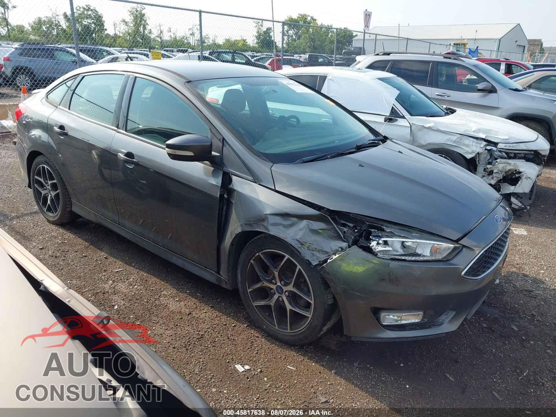 FORD FOCUS 2015 - 1FADP3F2XFL217916