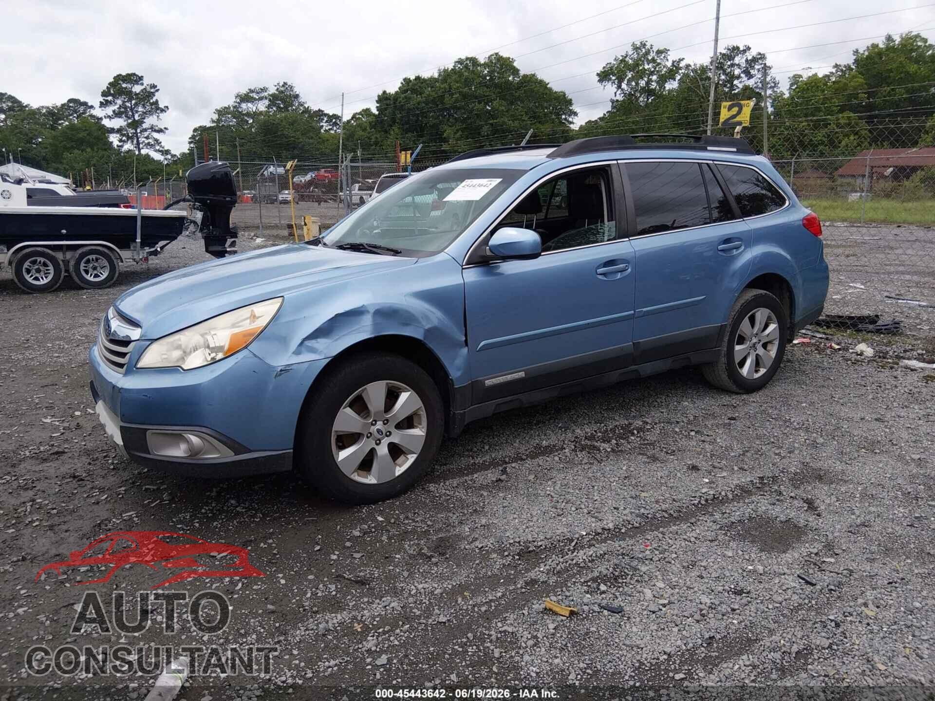 SUBARU OUTBACK 2011 - 4S4BRBLC4B3434144