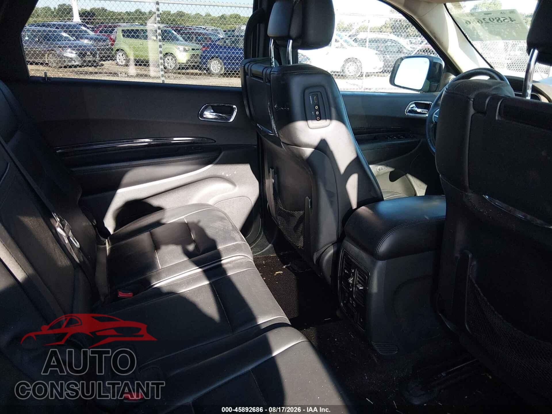 DODGE DURANGO 2016 - 1C4RDJDG4GC467312