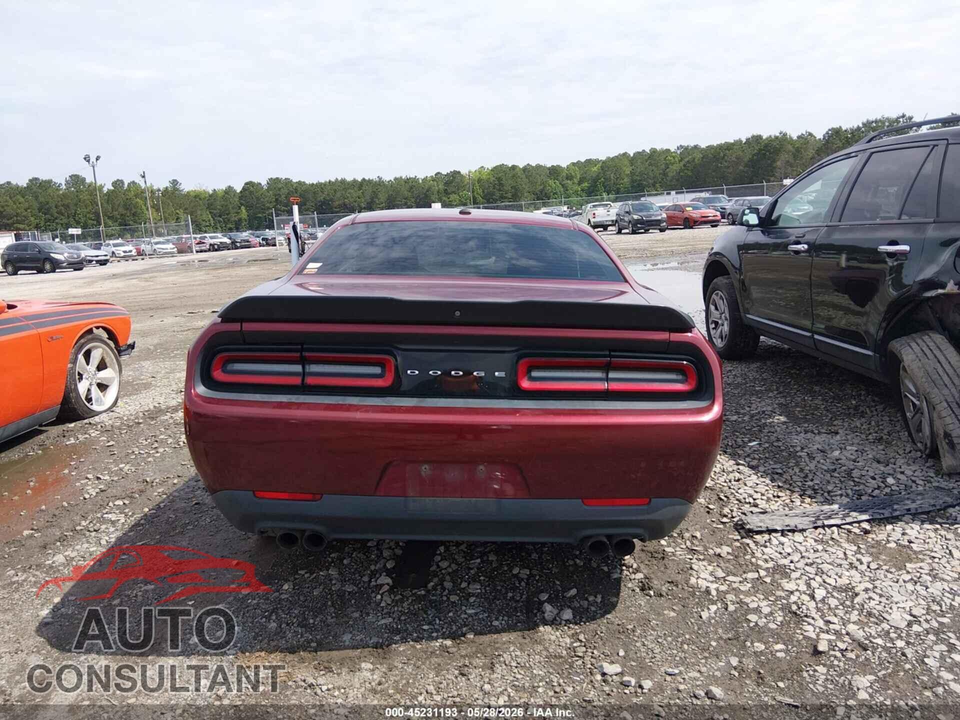 DODGE CHALLENGER 2019 - 2C3CDZAG1KH739480