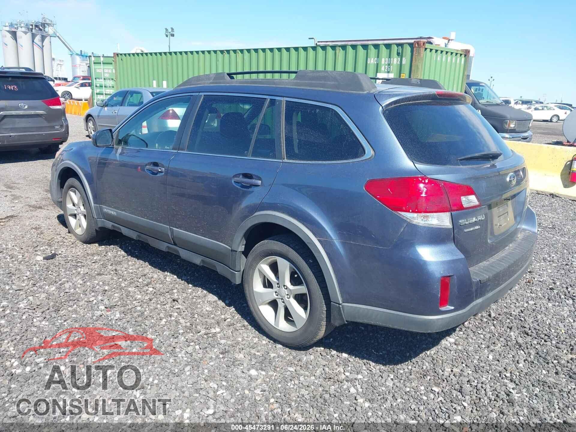 SUBARU OUTBACK 2013 - 4S4BRBCC0D3248782