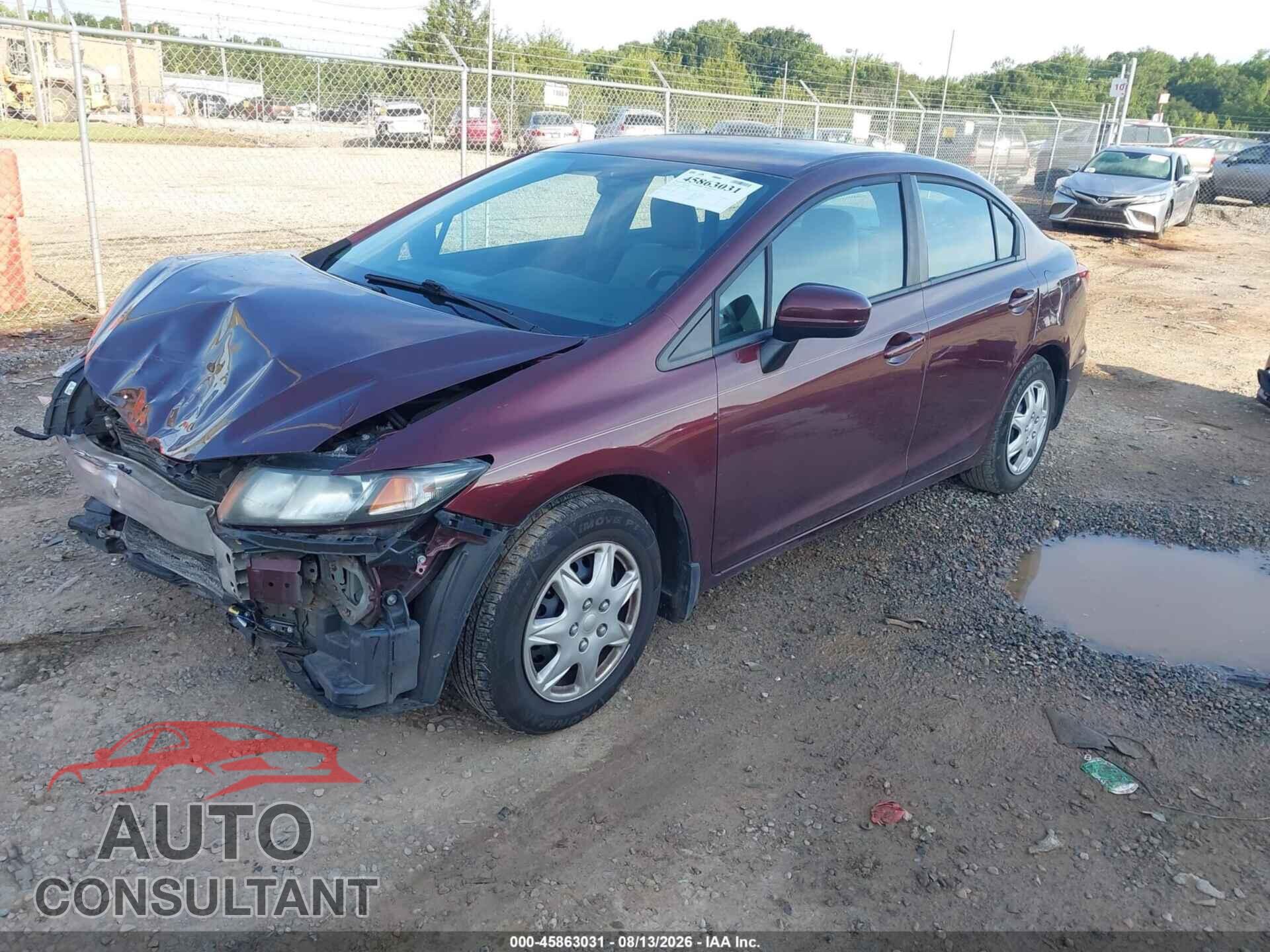 HONDA CIVIC 2014 - 19XFB2F57EE051724