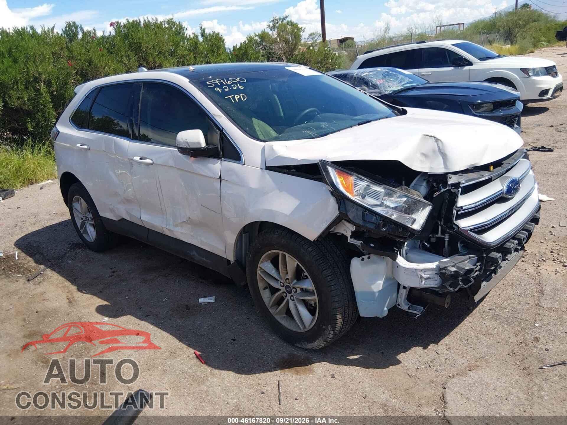 FORD EDGE 2016 - 2FMPK3J85GBC37814