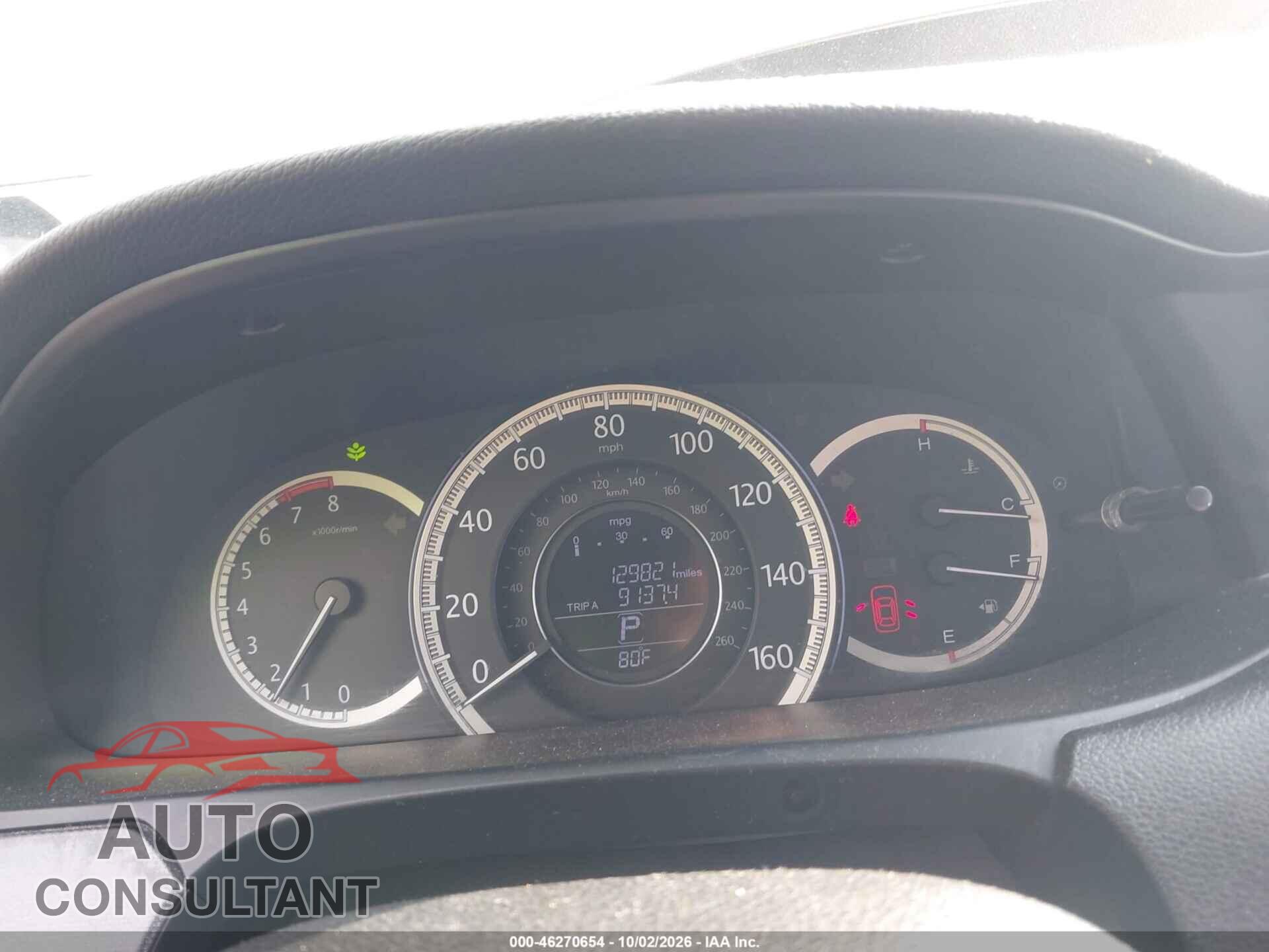 HONDA ACCORD 2014 - 1HGCR2F31EA166319