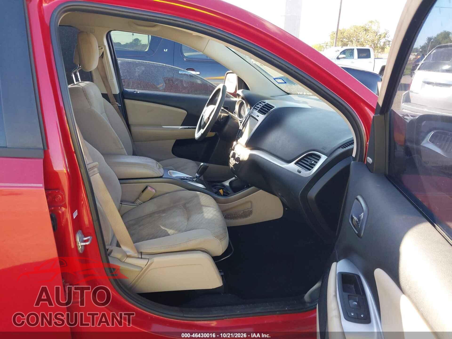 DODGE JOURNEY 2012 - 3C4PDCBG4CT282939