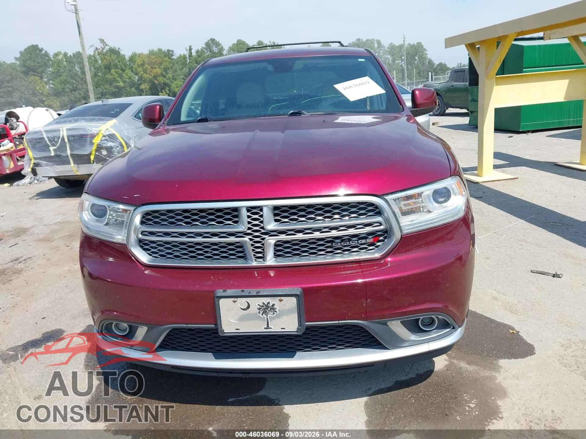 DODGE DURANGO 2017 - 1C4RDHAGXHC829321