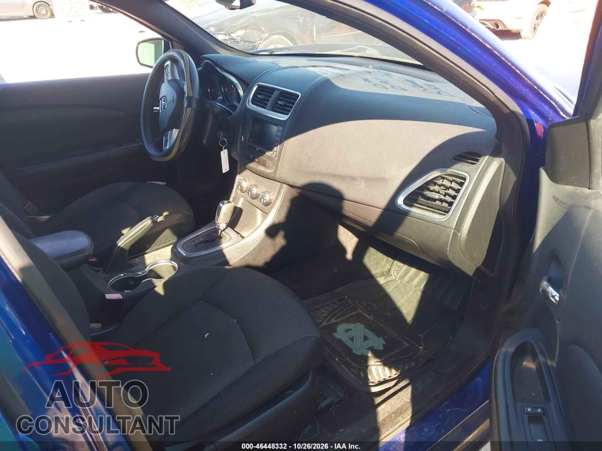 DODGE AVENGER 2013 - 1C3CDZCB5DN548043