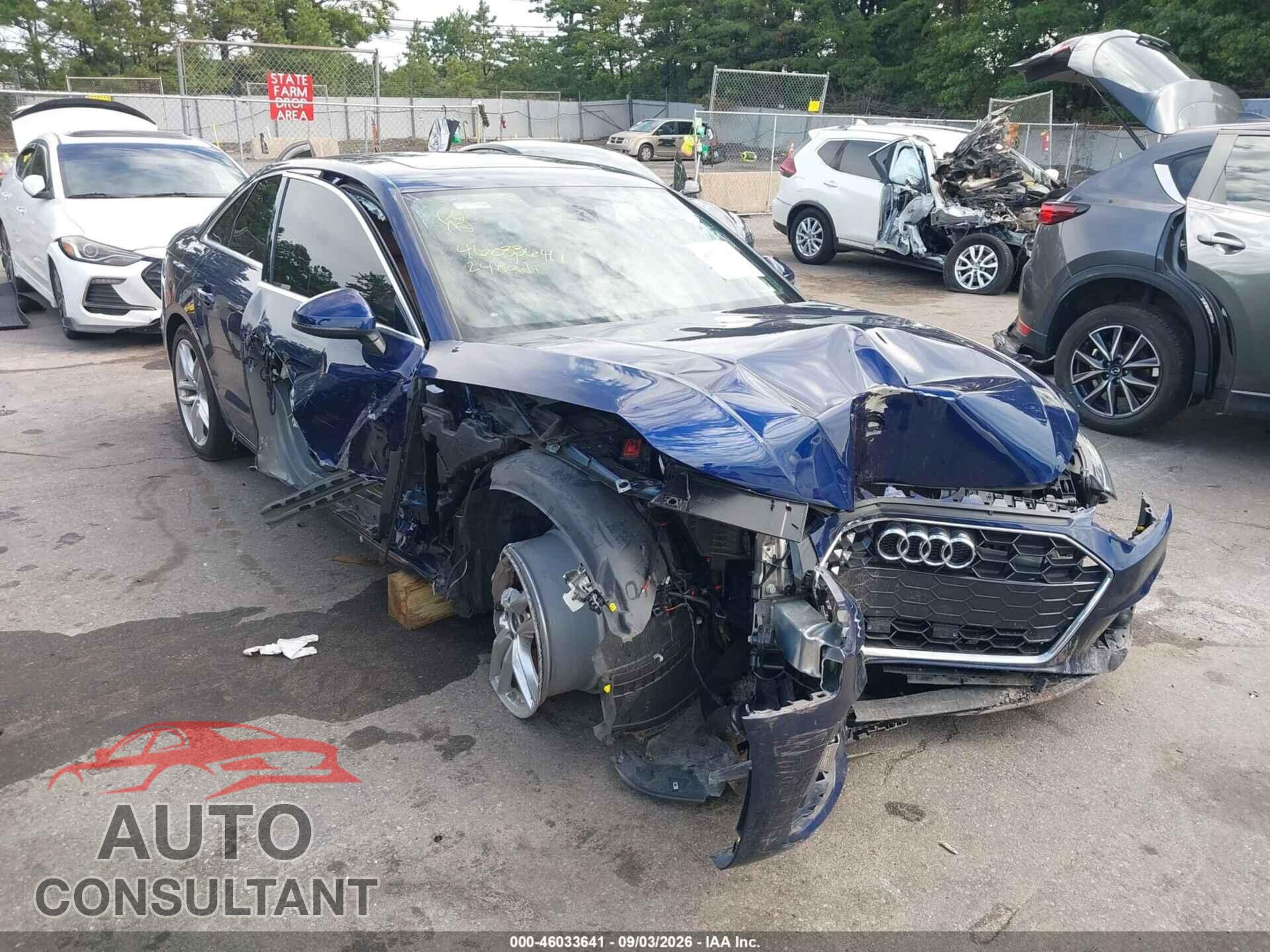 AUDI A4 2024 - WAUDAAF4XRN007730