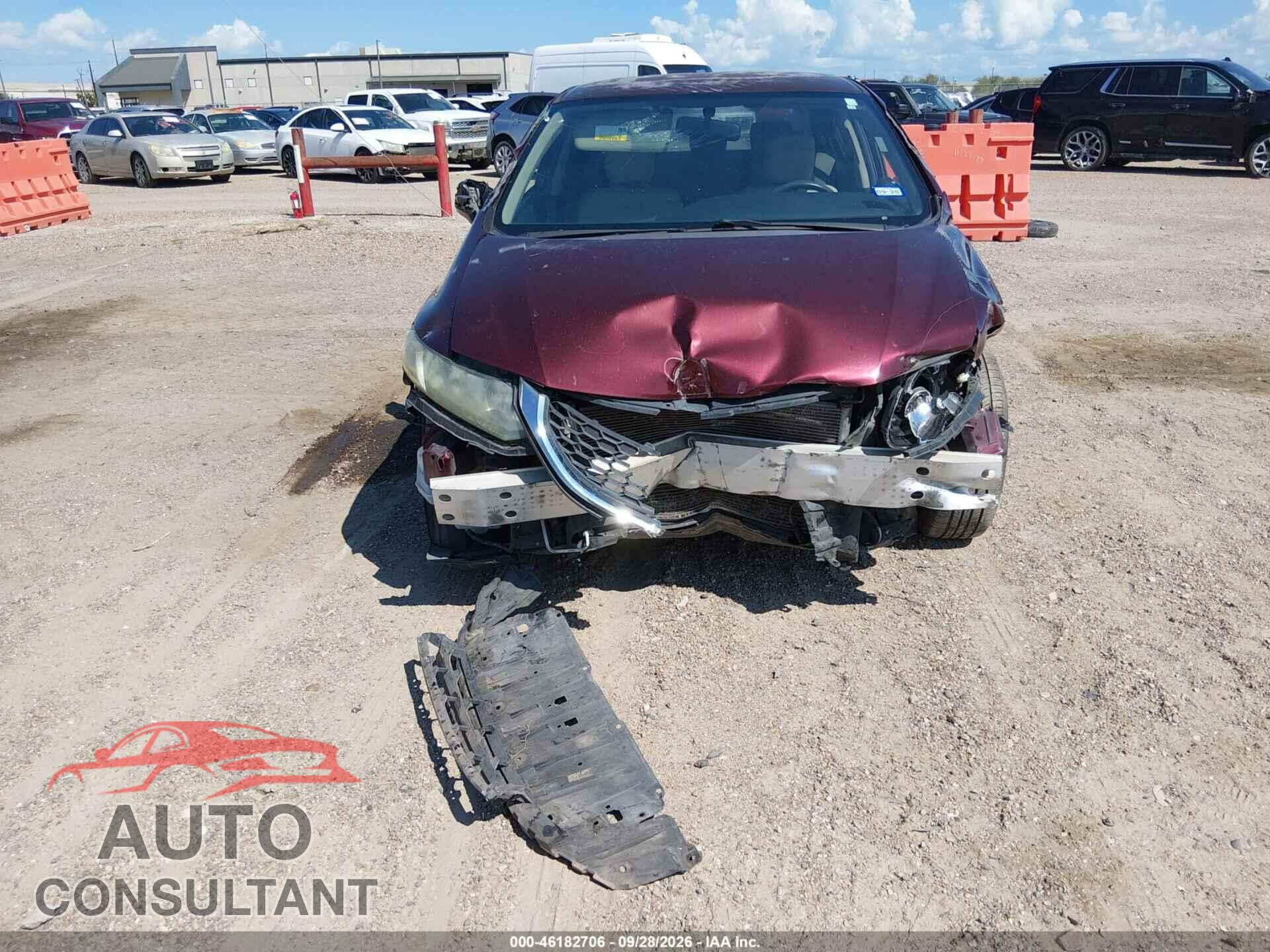 HONDA CIVIC 2014 - 19XFB2F52EE043093