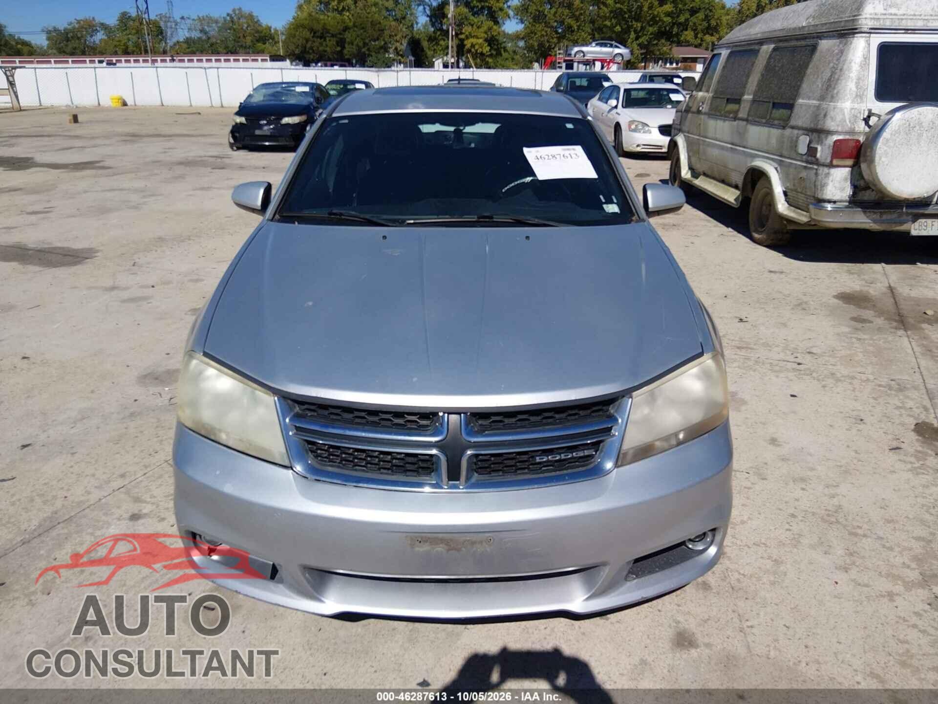DODGE AVENGER 2011 - 1B3BD2FG9BN531606