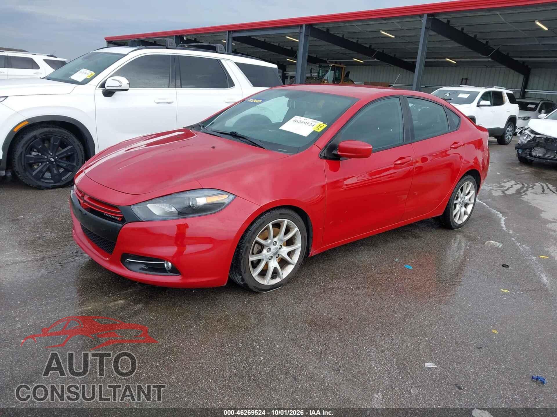 DODGE DART 2013 - 1C3CDFBA3DD106973