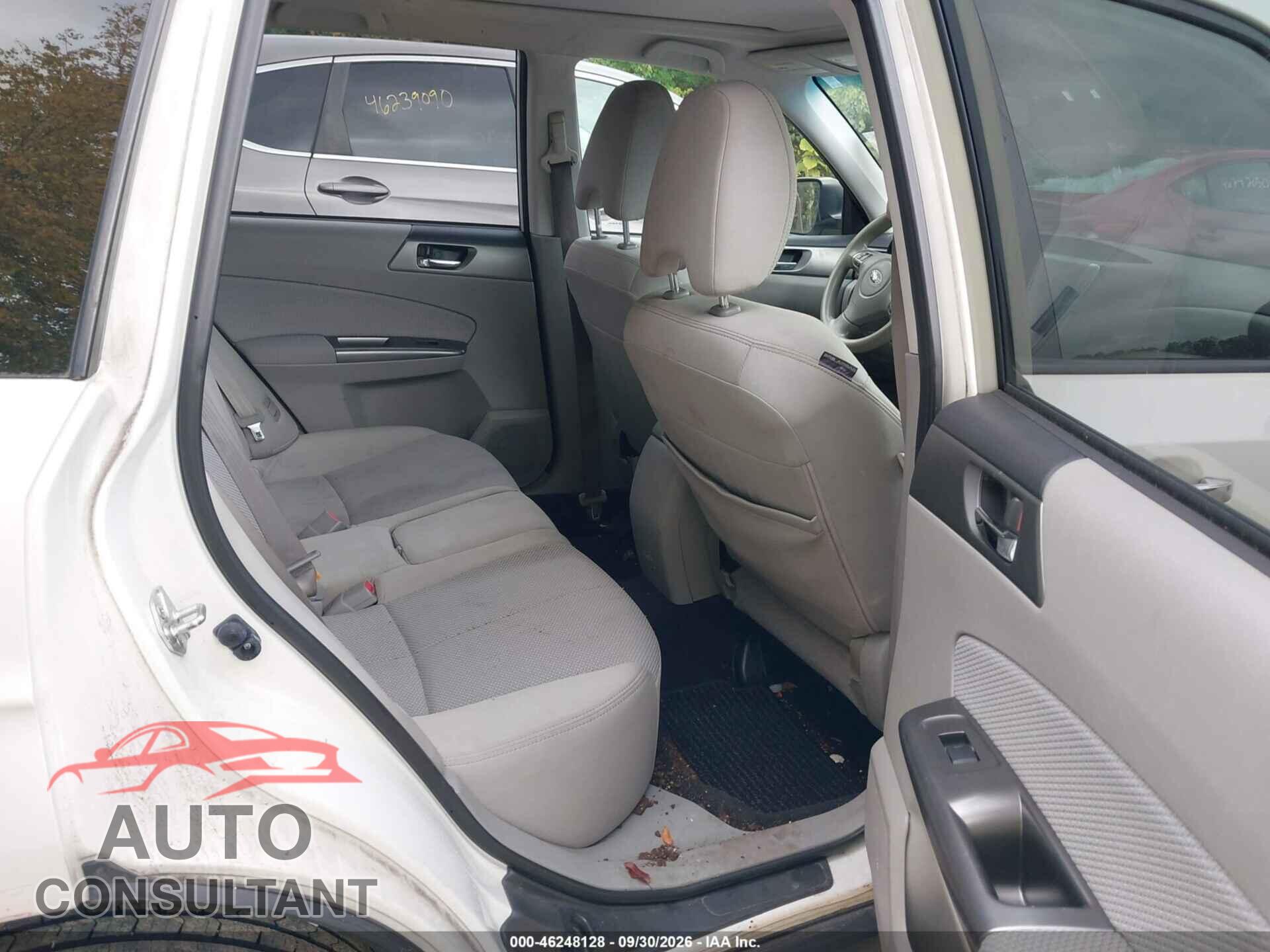 SUBARU FORESTER 2012 - JF2SHADC4CH416443