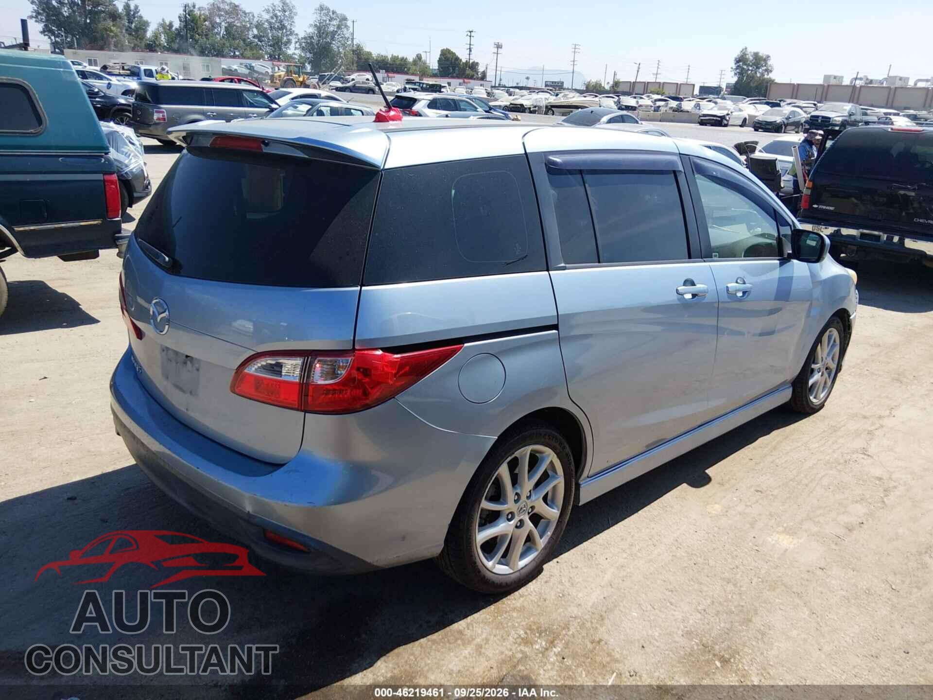 MAZDA MAZDA5 2012 - JM1CW2CL3C0126581