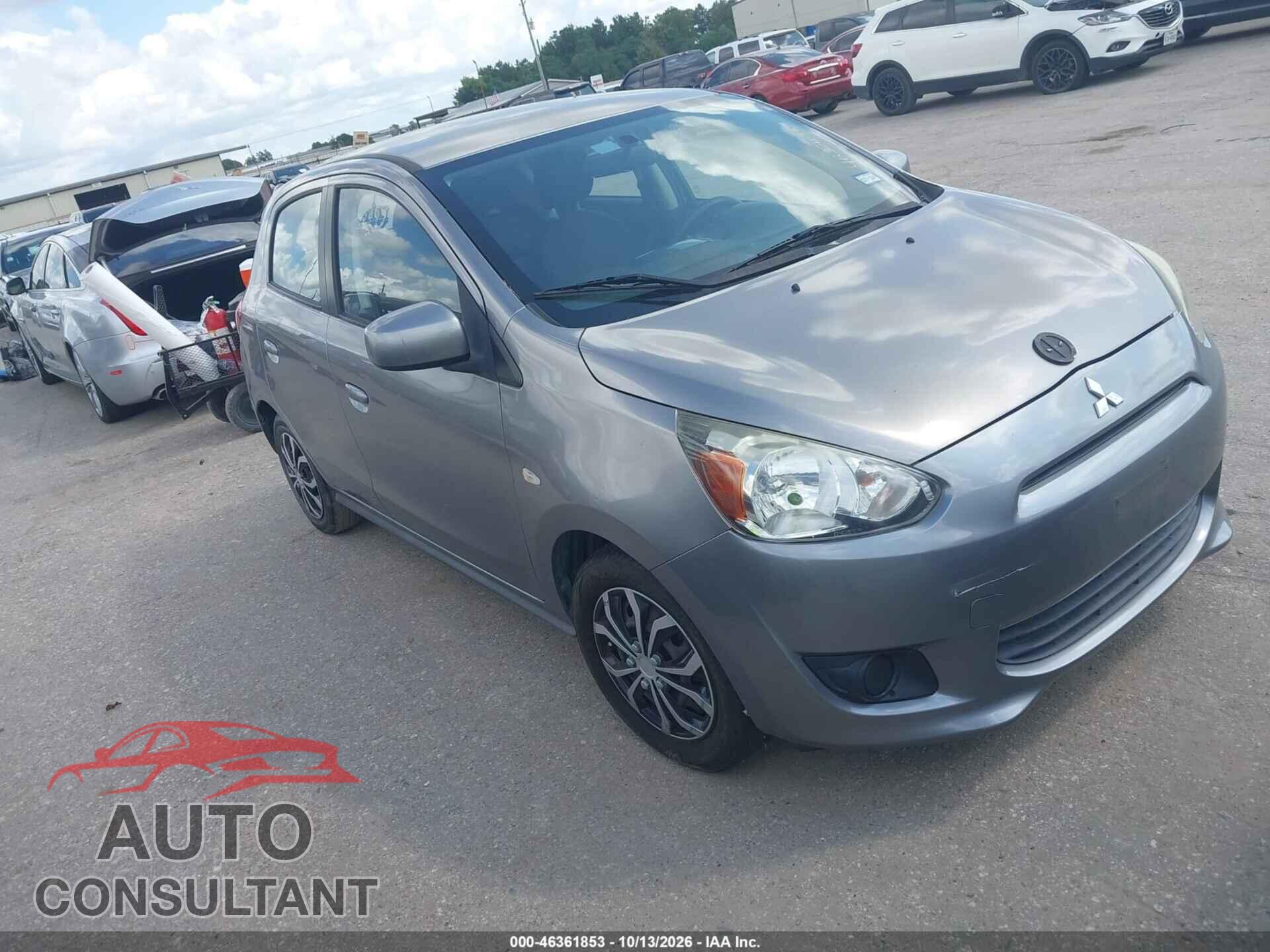 MITSUBISHI MIRAGE 2015 - ML32A3HJ6FH048863