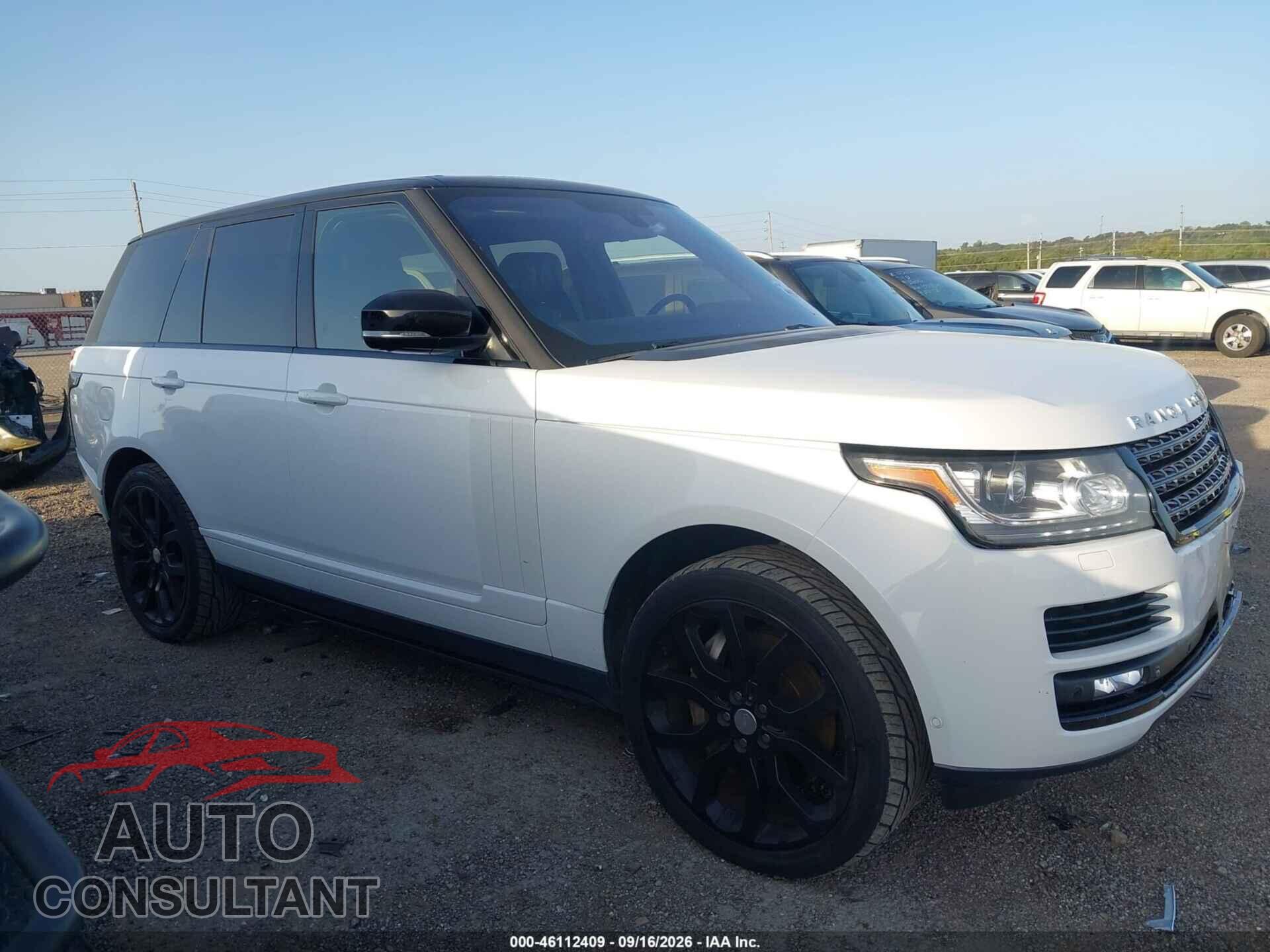 LAND ROVER RANGE ROVER 2015 - SALGS2TF4FA197089