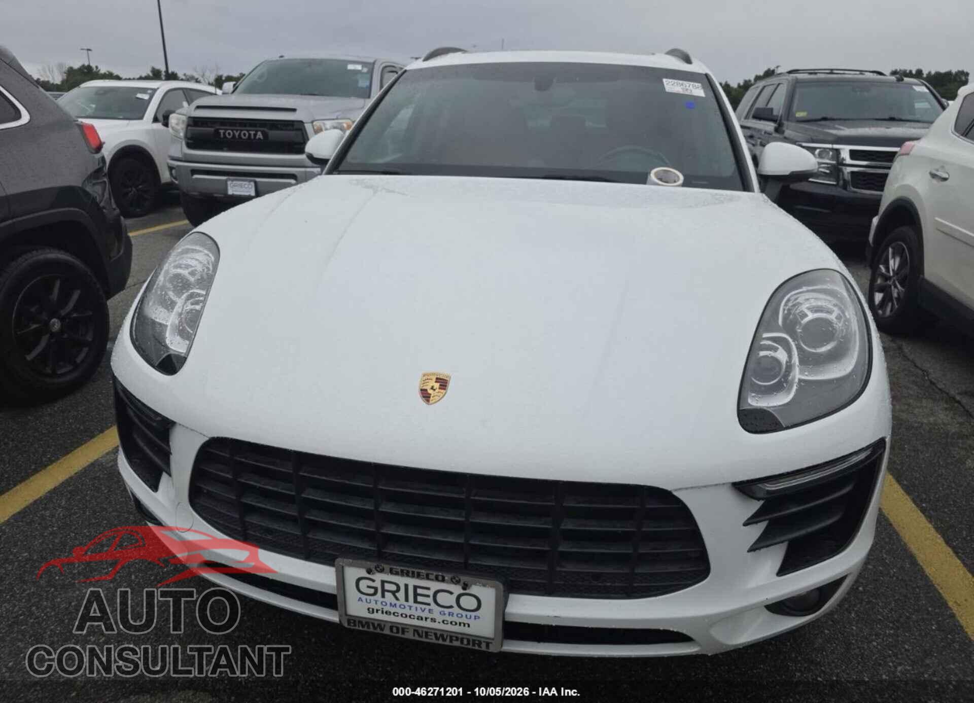 PORSCHE MACAN 2016 - WP1AB2A51GLB55135