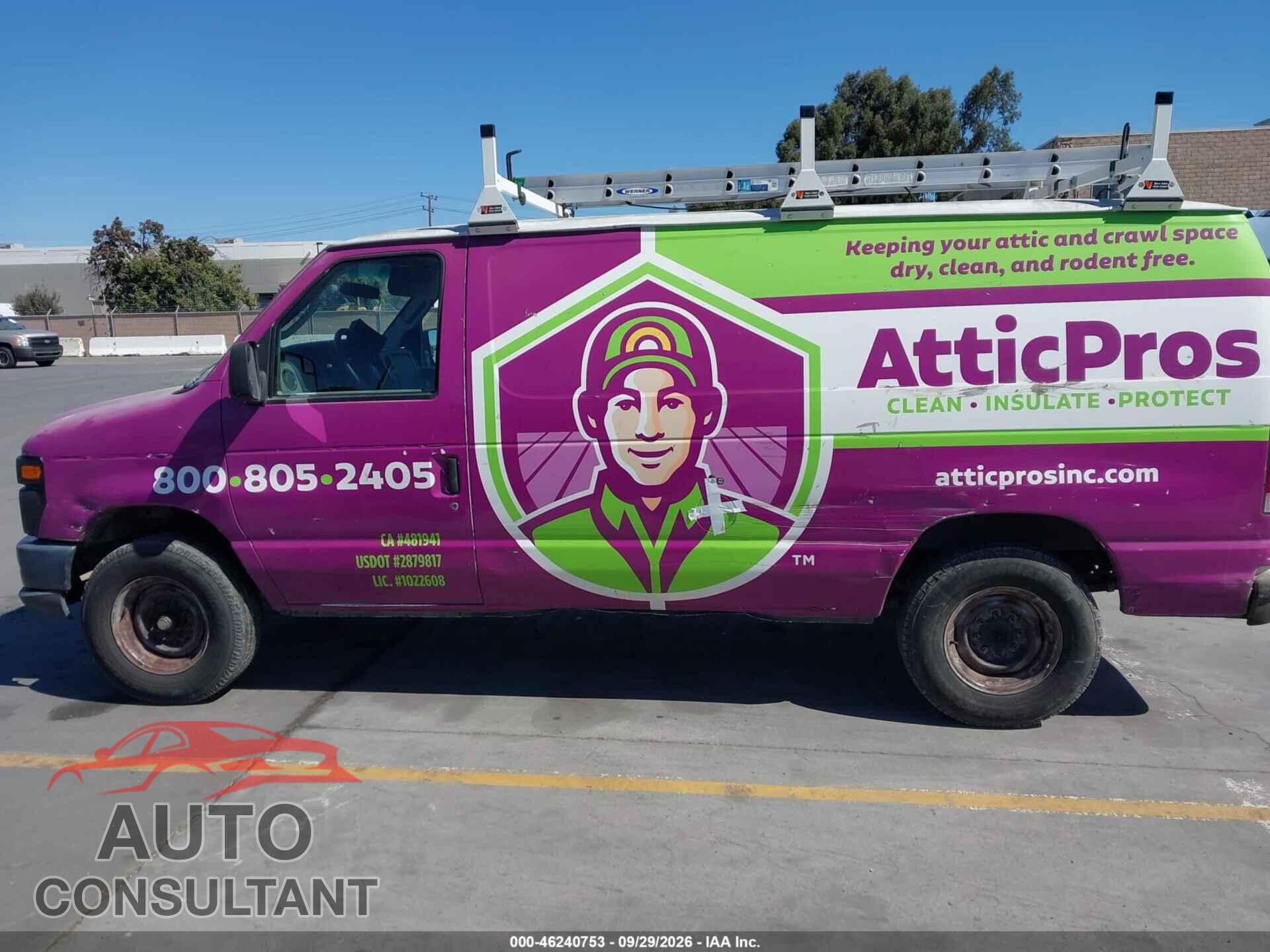 FORD E-150 2013 - 1FTNE1EWXDDB37312