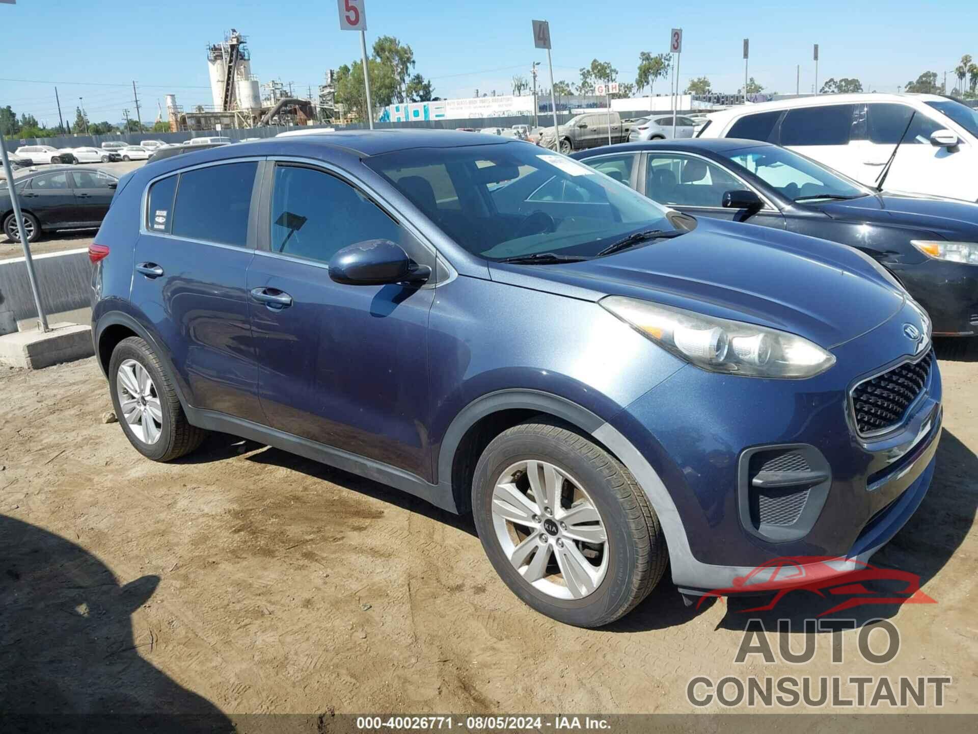 KIA SPORTAGE 2017 - KNDPM3AC6H7116545