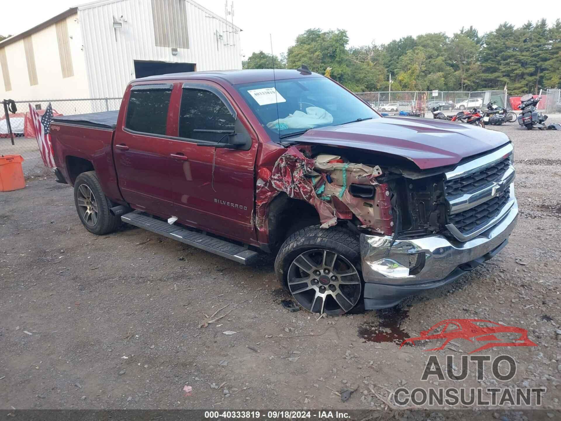 CHEVROLET SILVERADO 1500 2016 - 3GCUKRECXGG254579
