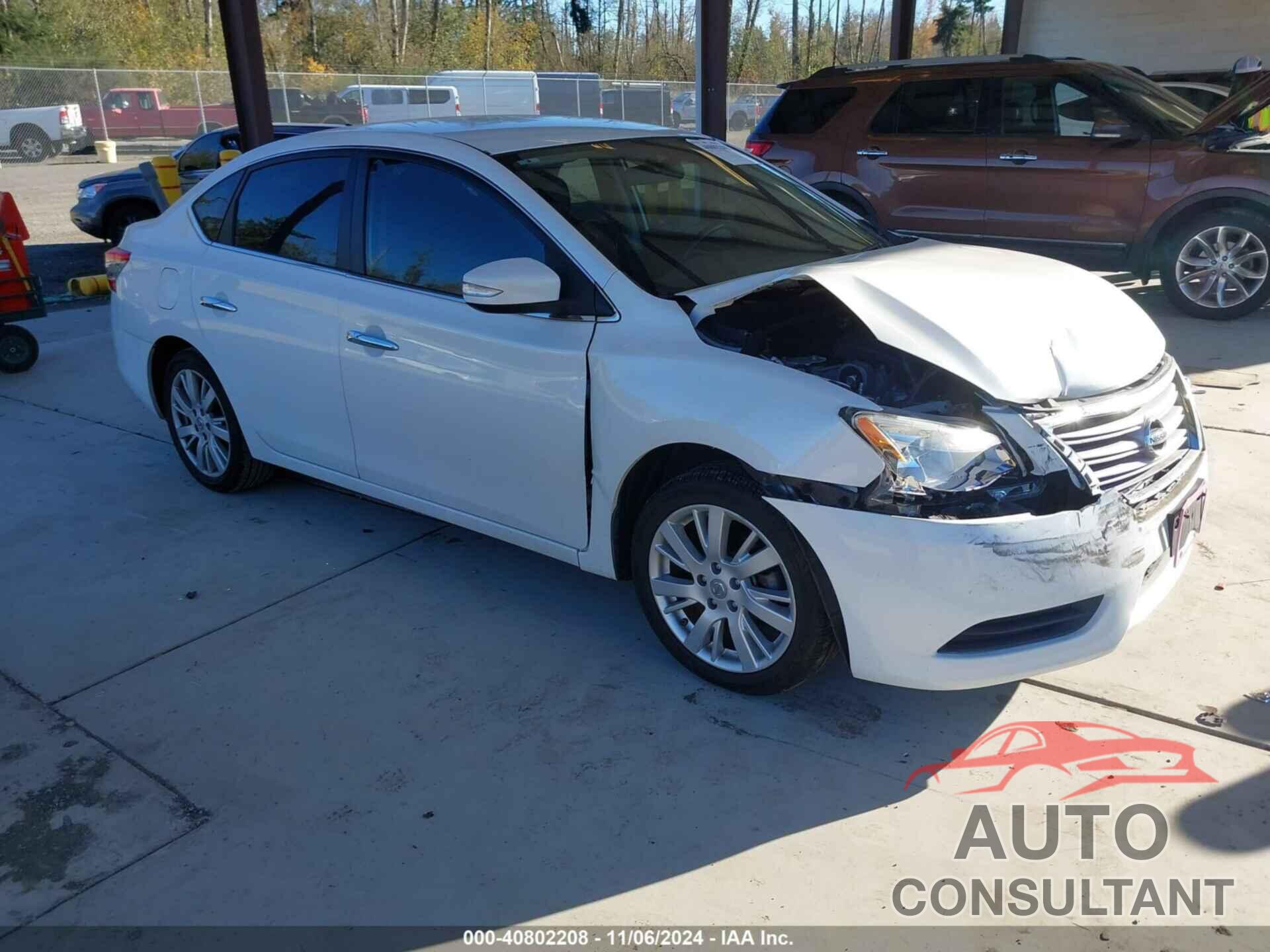 NISSAN SENTRA 2013 - 3N1AB7APXDL645673