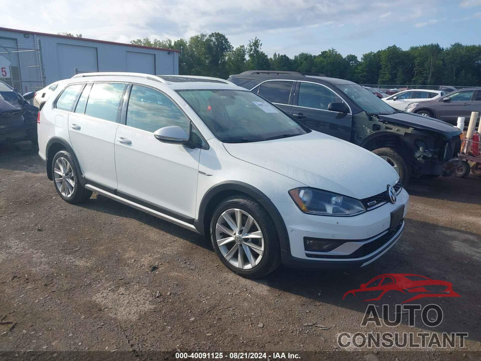 VOLKSWAGEN GOLF ALLTRACK 2017 - 3VWH17AU9HM533688