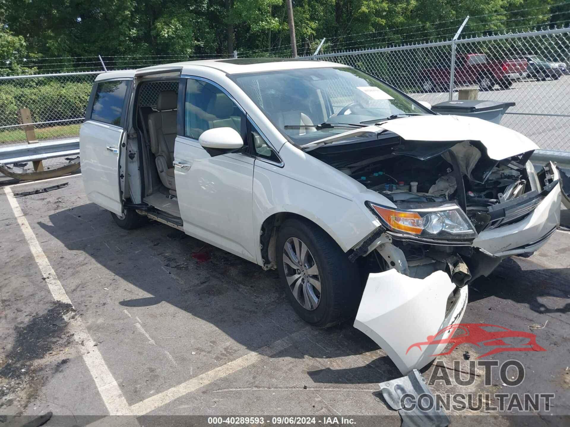 HONDA ODYSSEY 2016 - 5FNRL5H62GB011503