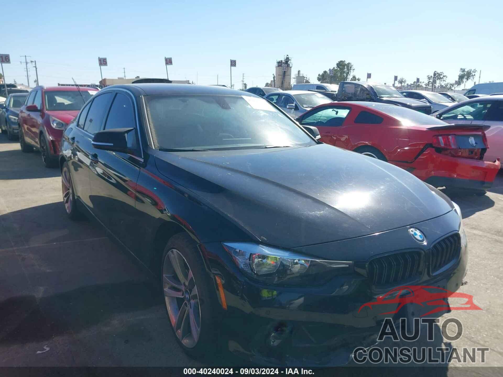 BMW 330I 2017 - WBA8B9G33HNU53946